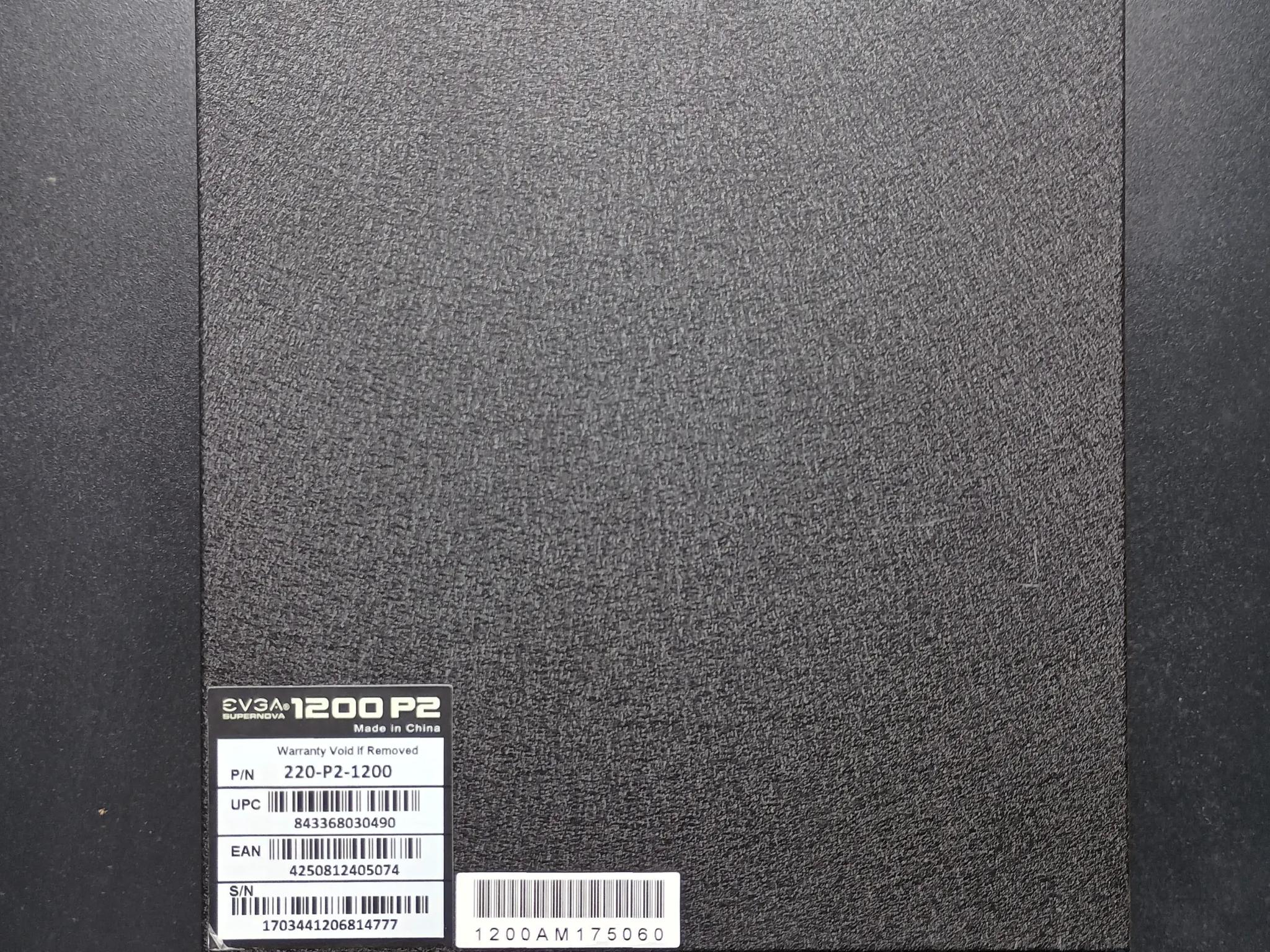 EVGA 1200P2 SuperNova modular 1200w Platinum PSU