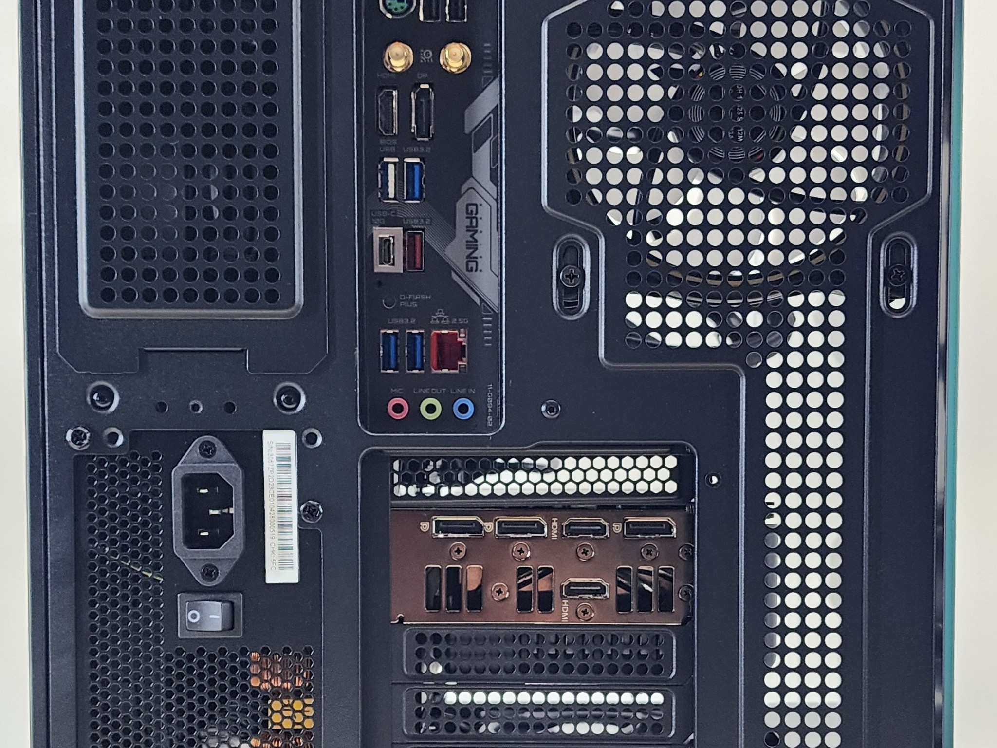 Gaming PC Ryzen 7 7800X3D 32GB RAM 1TB SSD RTX 4070 Ti 12GB Windows 11 Computer