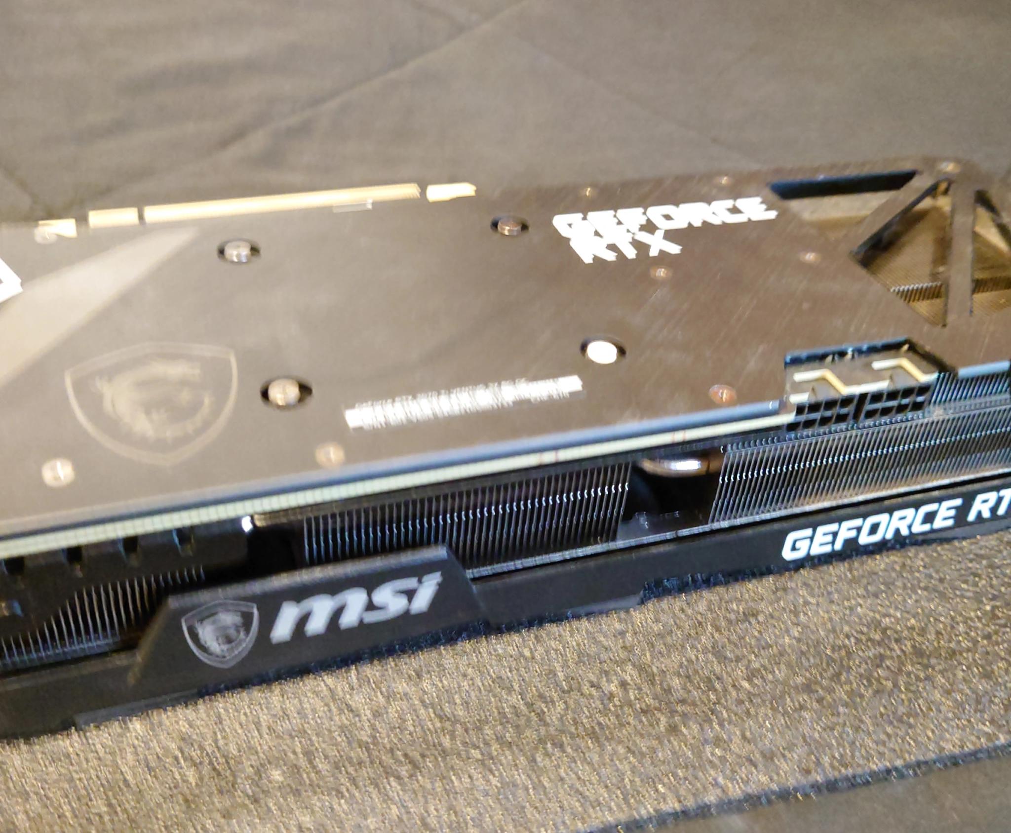 Selling | Used like New | MSI GeForce RTX 3070 Ti VENTUS 3X 8G OC Edition