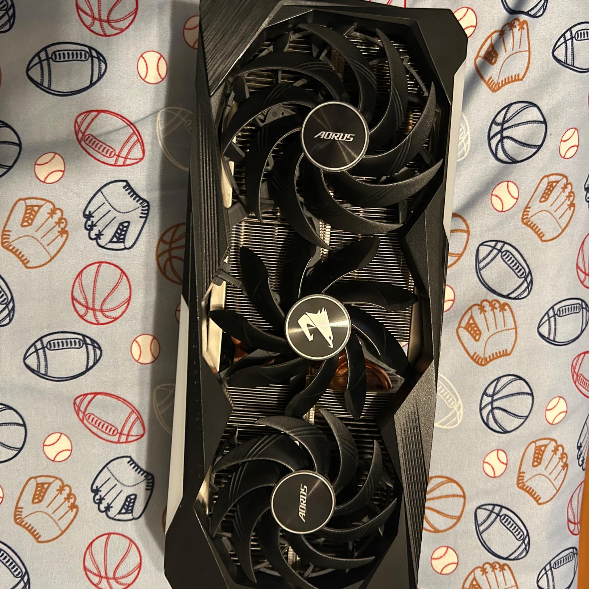 Auros 3070 TI 8GB LCD Screen