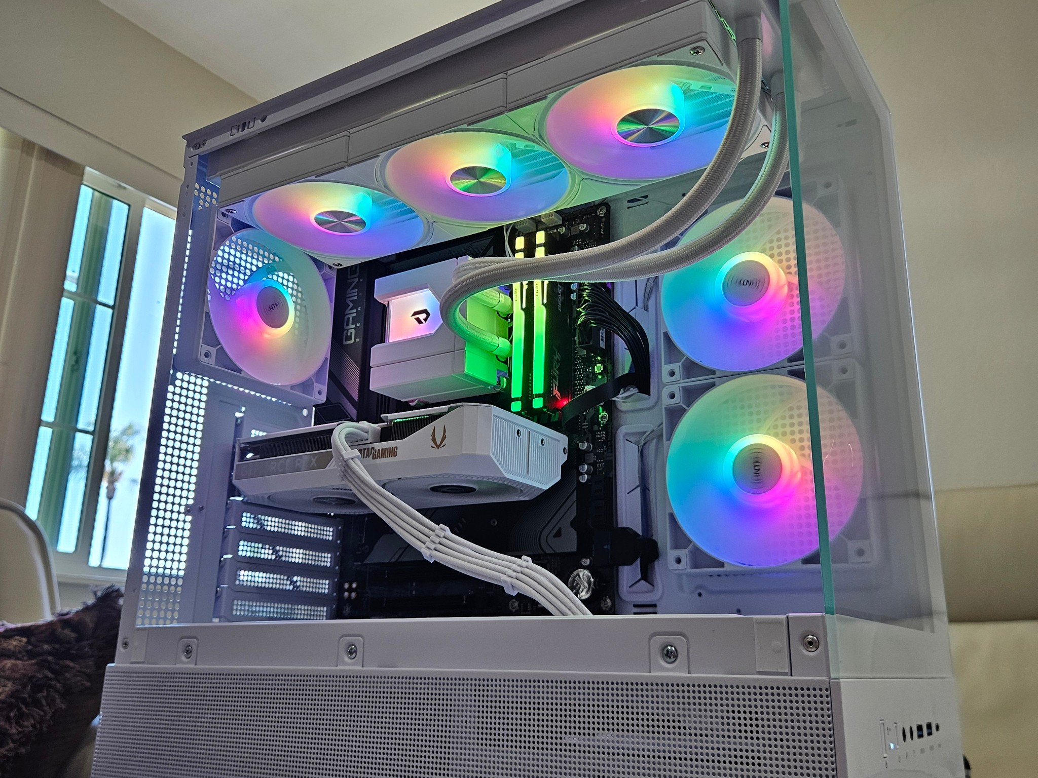 White RTX 5060 Ti Gaming PC | 1TB  m.2 | DDR5 | B650 | 360MM AIO |