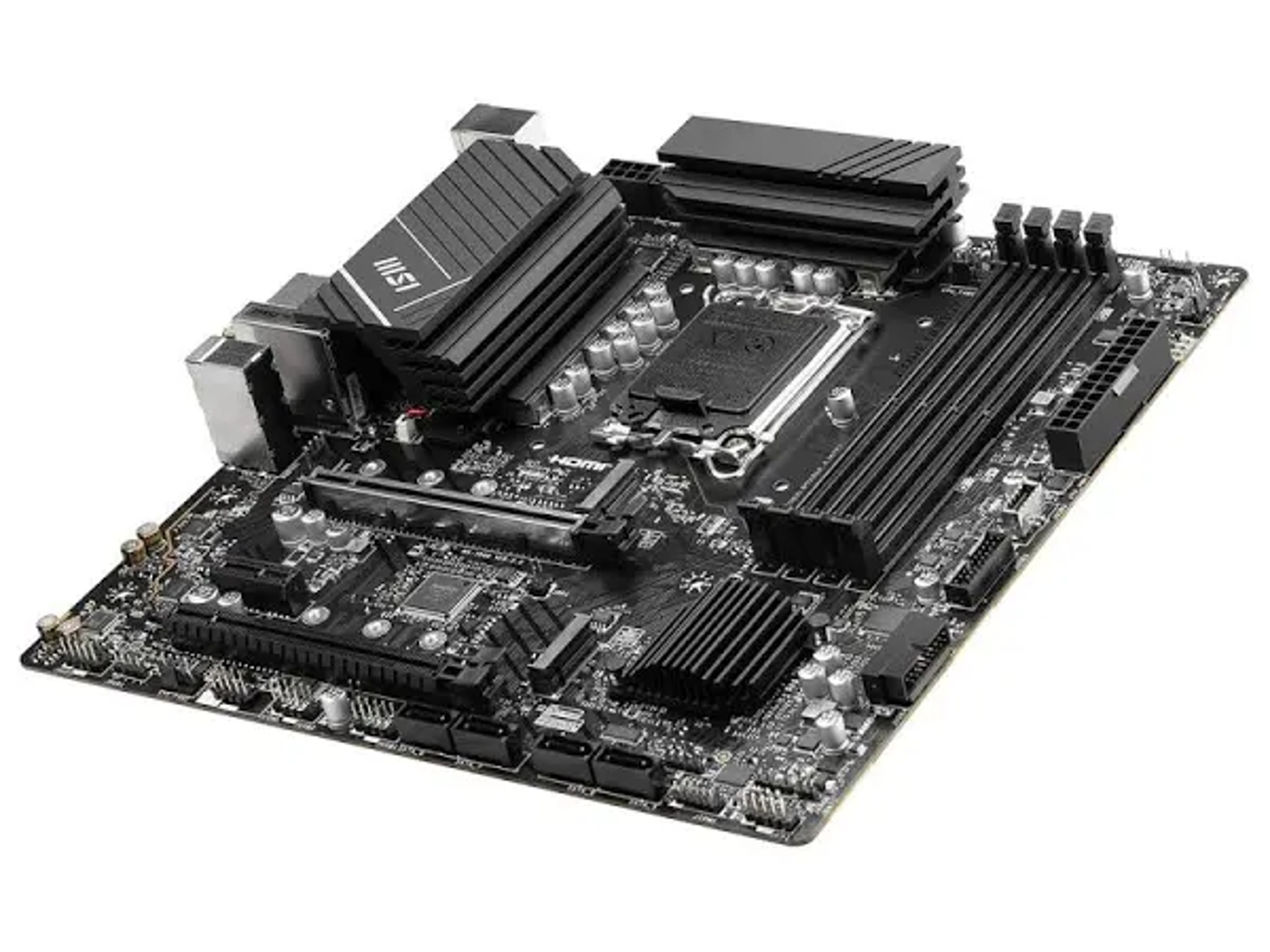 MSI PRO B760M-A WIFI MicroATX Motherboard Intel LGA1700 DDR5