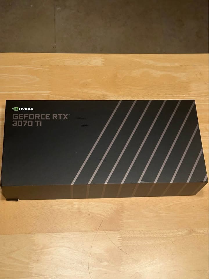 NVIDIA GeForce RTX 3070 Ti Founders Edition 8GB