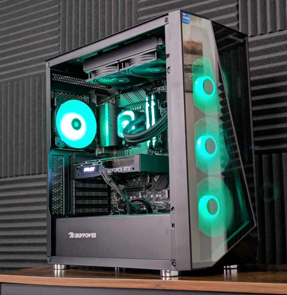 RTX 3060 Ti Gaming PC – Intel i7-12700KF, 16GB RAM, 1.5TB Storage, WiFi + Bluetooth
