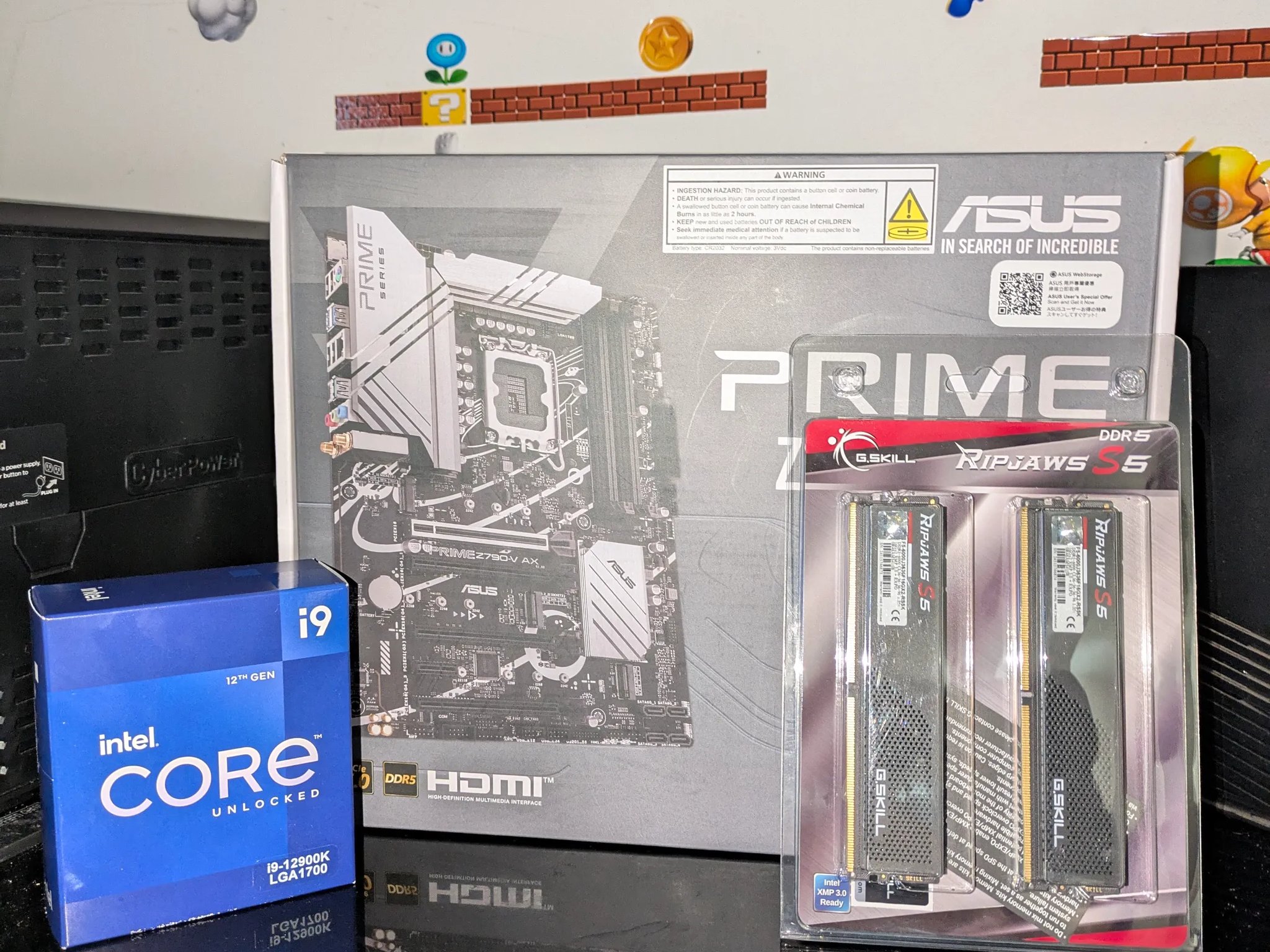 BNIB! On SALE! Asus PRIME Z790-V AX|Intel Core i9-12900K processor|32GB DDR5-6000 CL36 BNIB!