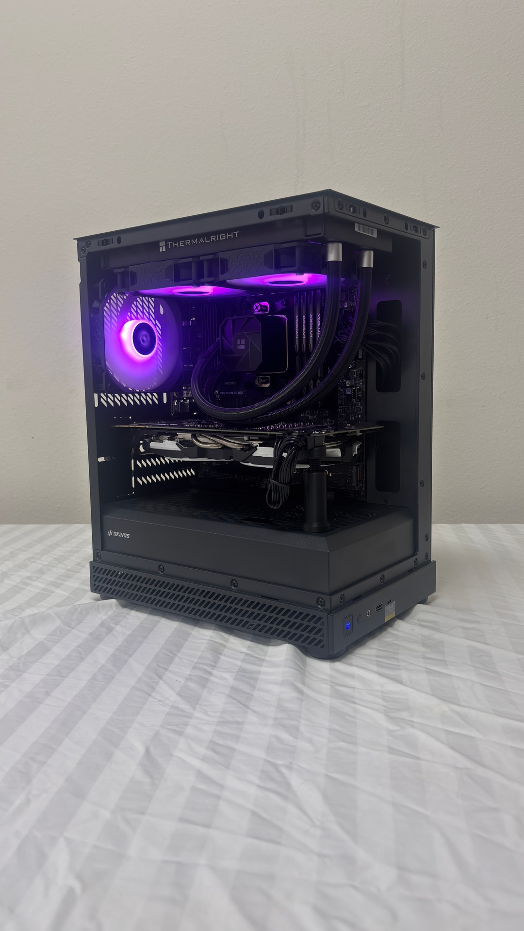 Ryzen 5 3600 + GTX 1070TI AIO Cooled Gaming PC | 16GB RAM | WIFI +