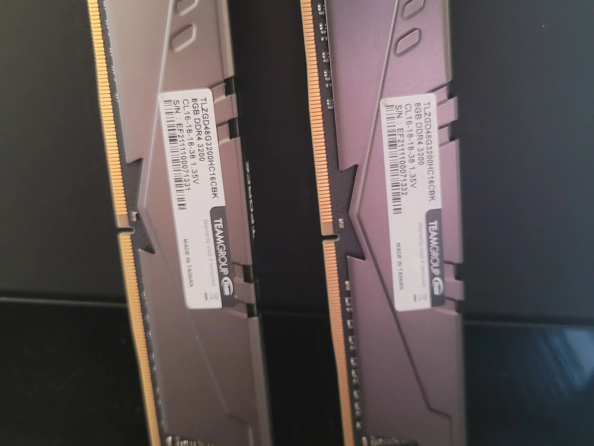 Teamgroup ddr4 2×8 gb 3200 mt/s cl 16