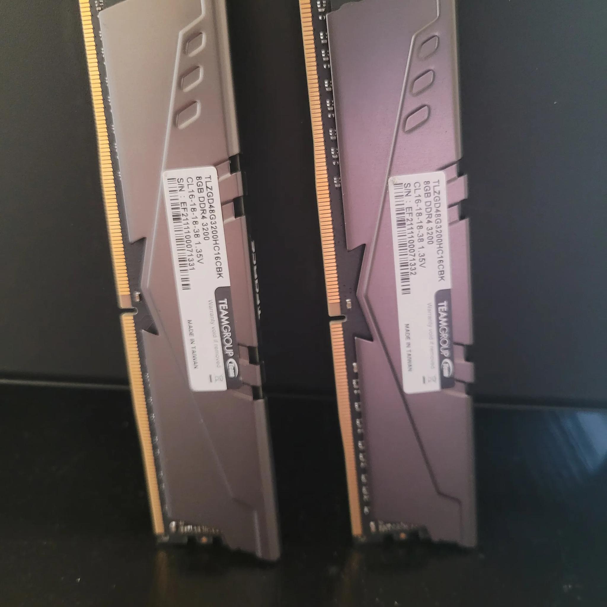 Teamgroup ddr4 2×8 gb 3200 mt/s cl 16