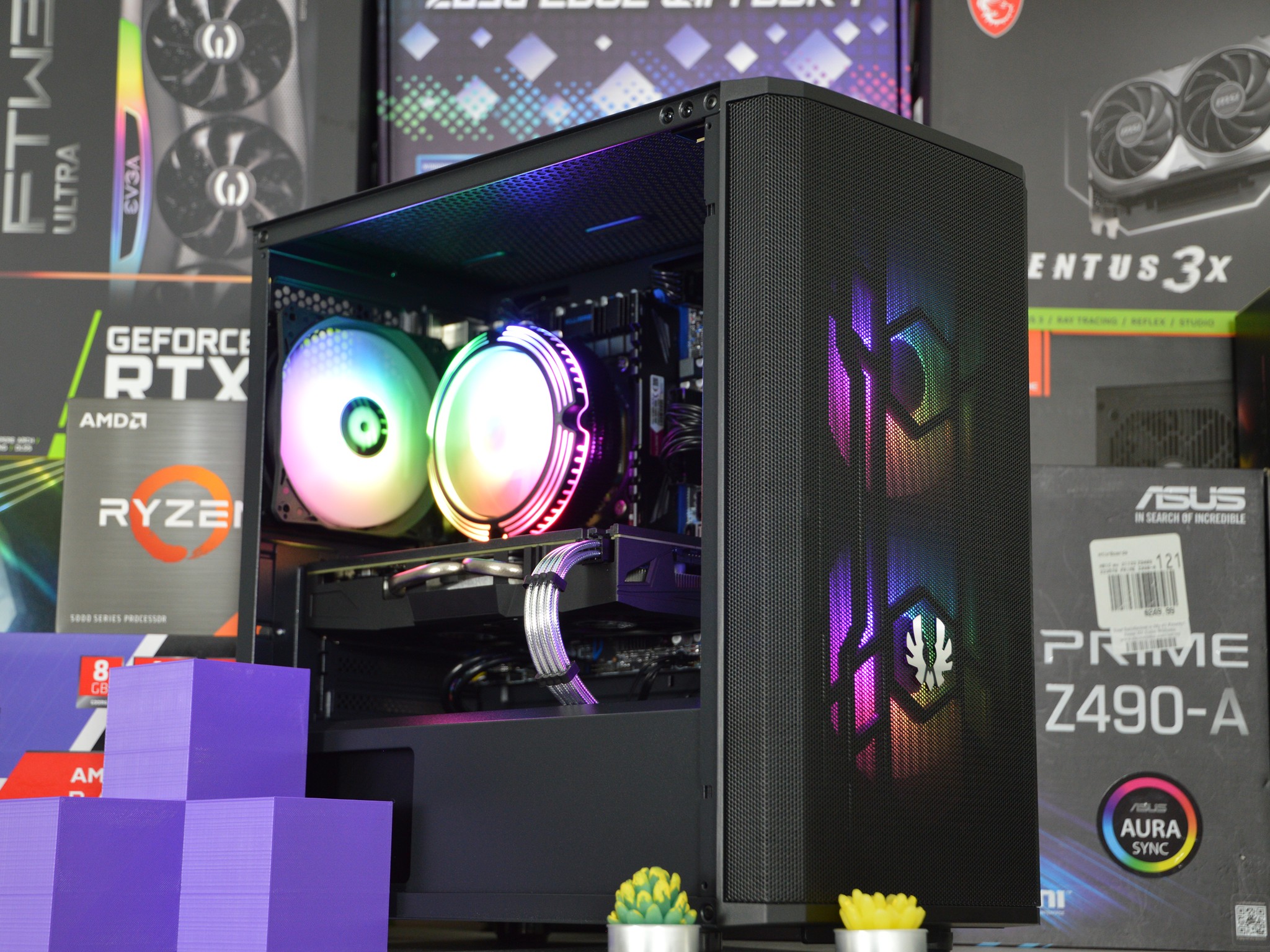 🔵⚫️| RX 580 8GB | INTEL XEON E5 2670 V3 | 16GB RAM | 1TB SSD | Midnight Cobalt 2.0 |