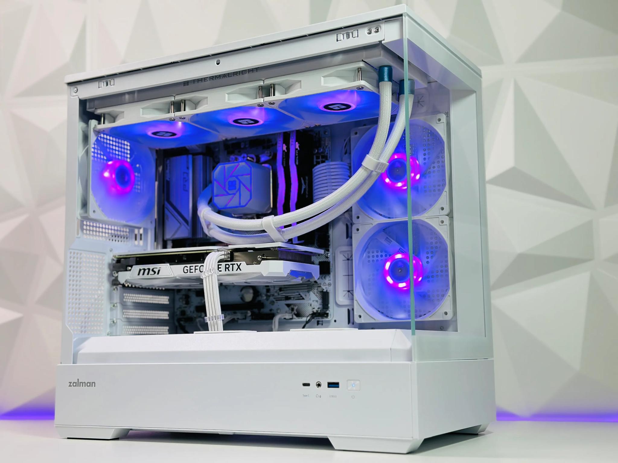 🎅🌨️⛄90° North Gaming PC❄️Nvidia RTX 4070 12GB❄️AMD Ryzen 7 5800X 8 core❄️32GB DDR4❄️1TB NVME