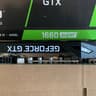 PNY GeForce GTX 1660 SUPER 6GB XLR8 Gaming Overclocked Edition, Used.