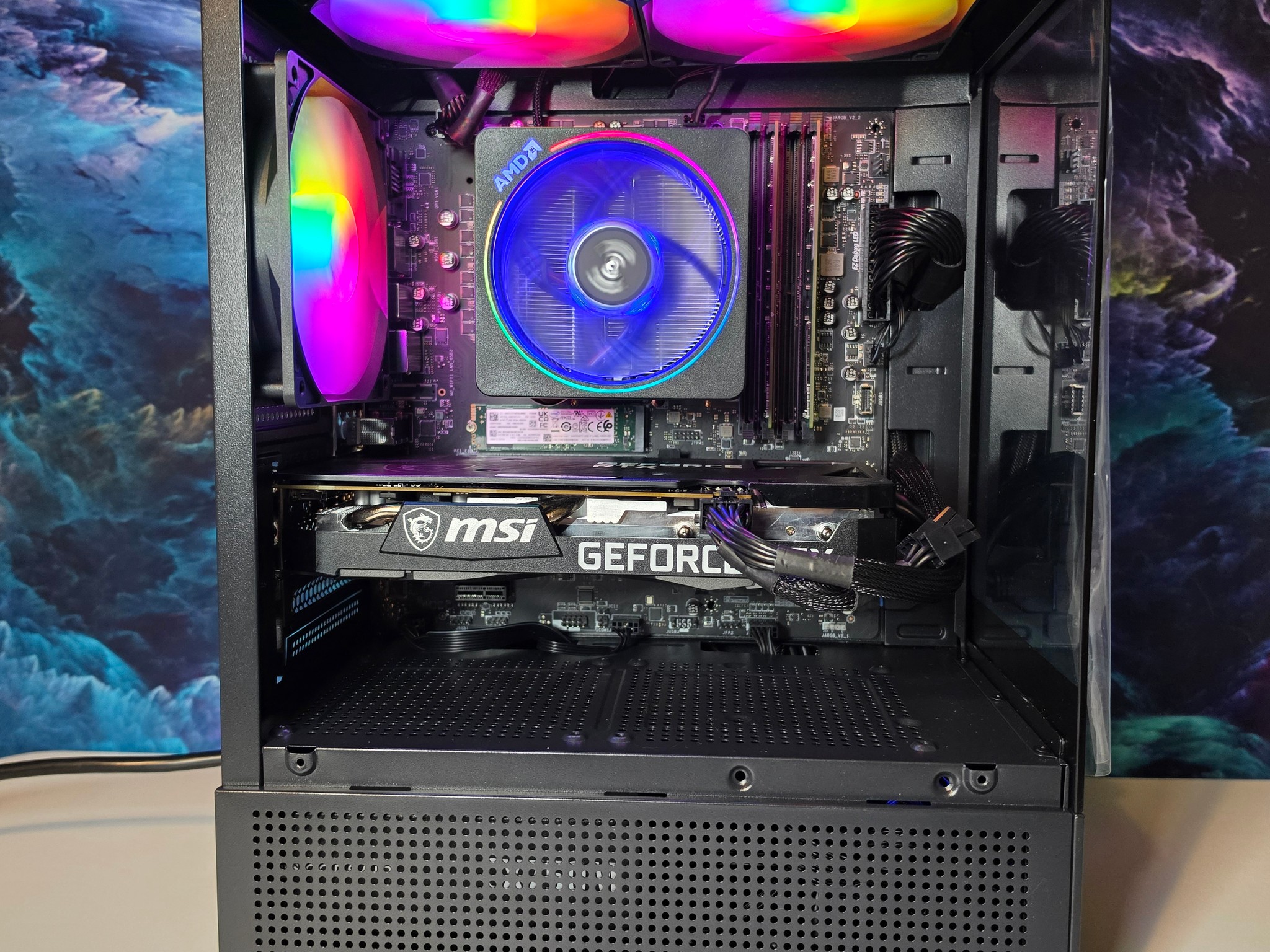 MSI RTX 3060ti 8gb + Ryzen 5500 PC Build #102