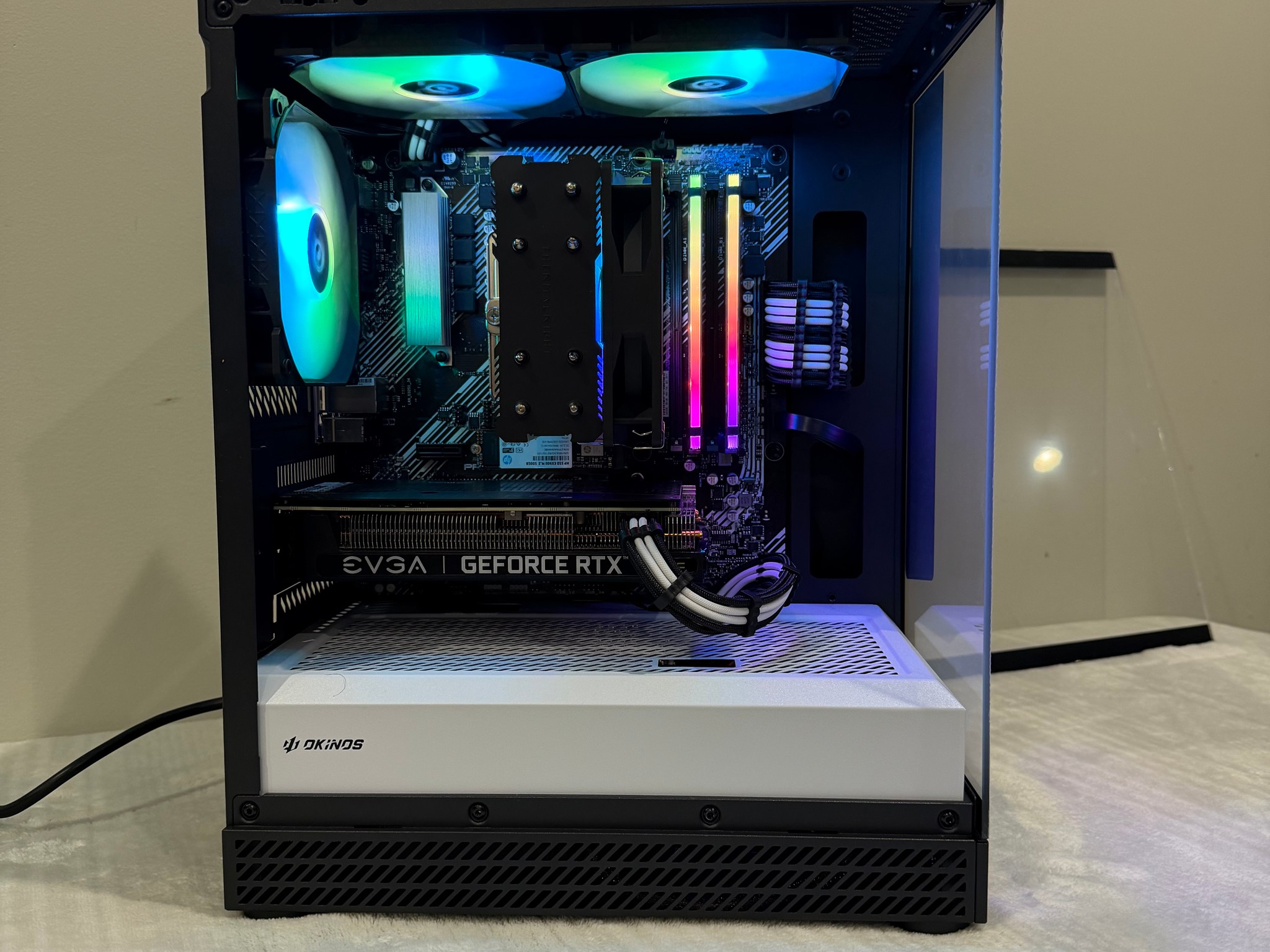 GeForce RTX 3060 Custom Gaming PC - Ryzen 5 5600G, 32GB RAM, 512GB NVMe SSD