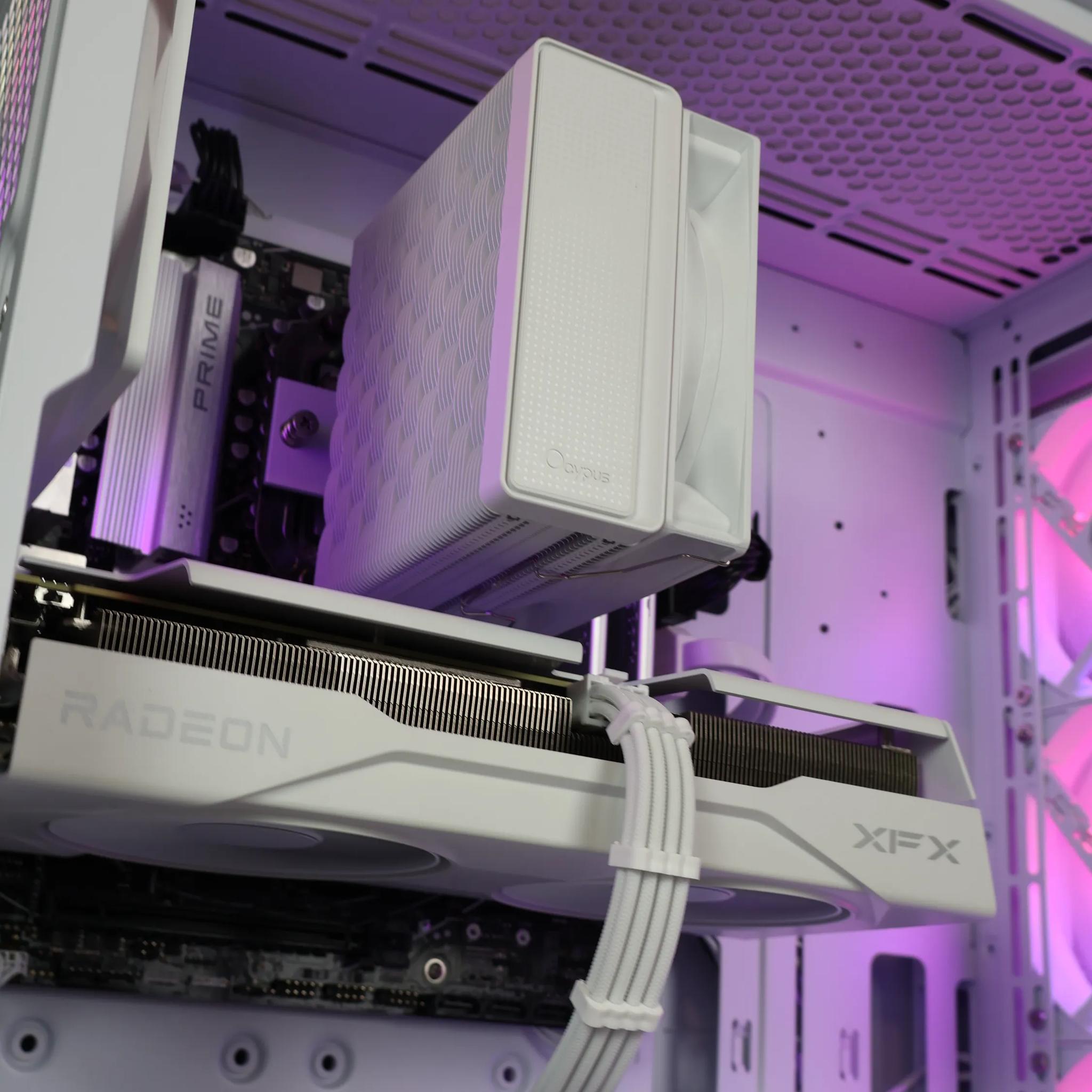 ⚪ Ryzen 5 9600X/RX 9060XT 8GB Gaming/Streaming PC ⚪