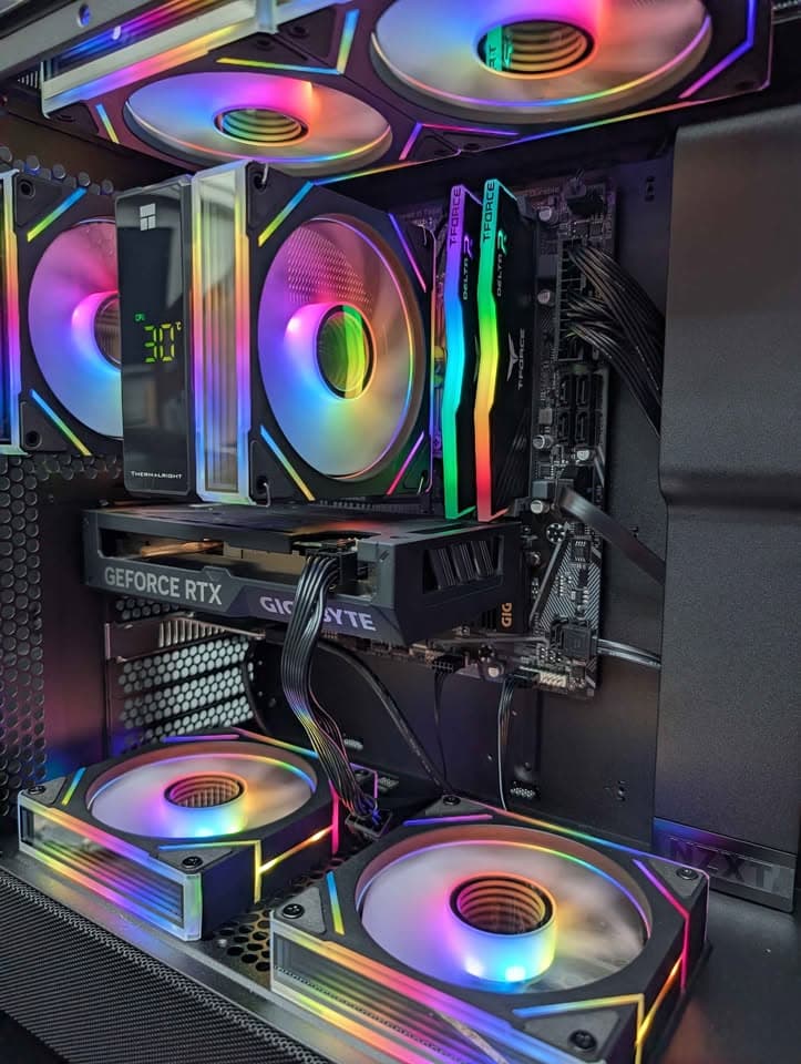 Intel i5-10400 + RTX 4060 Custom RGB Gaming PC