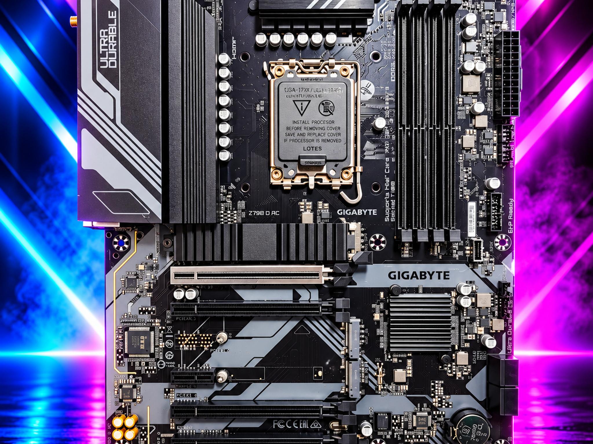 UPDATED BIOS GIGABYTE Z790 D AC WIFI DDR5 LGA1700 ATX MOTHERBOARD