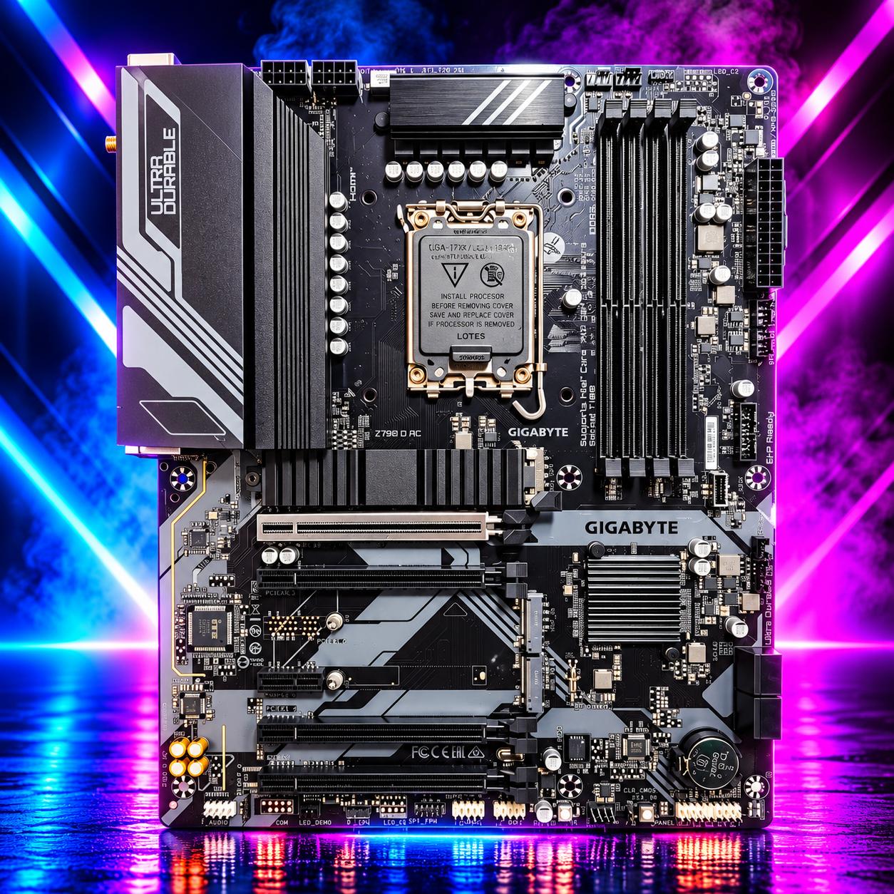 UPDATED BIOS GIGABYTE Z790 D AC WIFI DDR5 LGA1700 ATX MOTHERBOARD