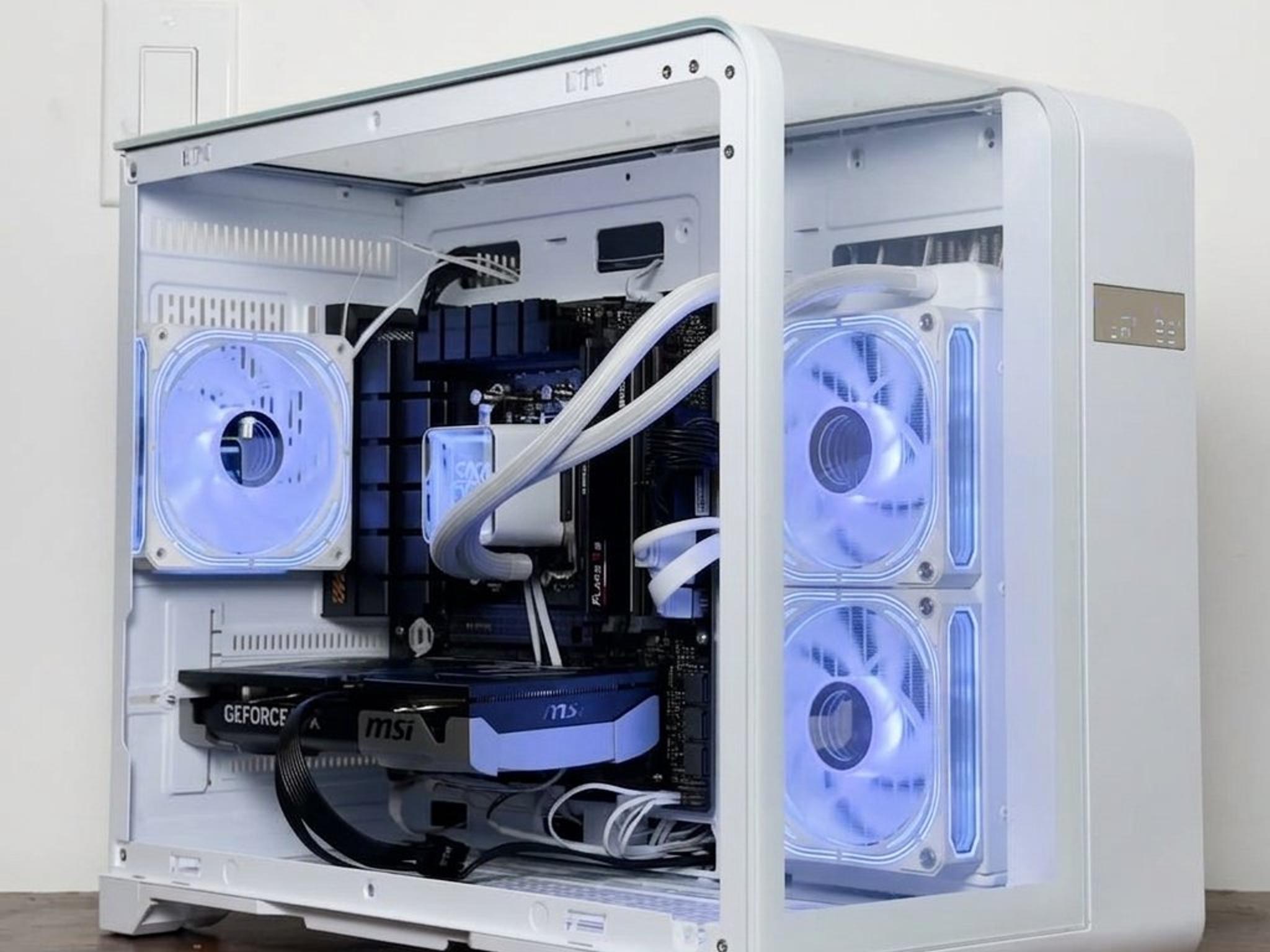 ⚪️ RTX 5060 TI 16GB | RYZEN 5 7600 | 1TB SSD | DDR5 RAM | WATER COOLED GAMING PC ⚪️