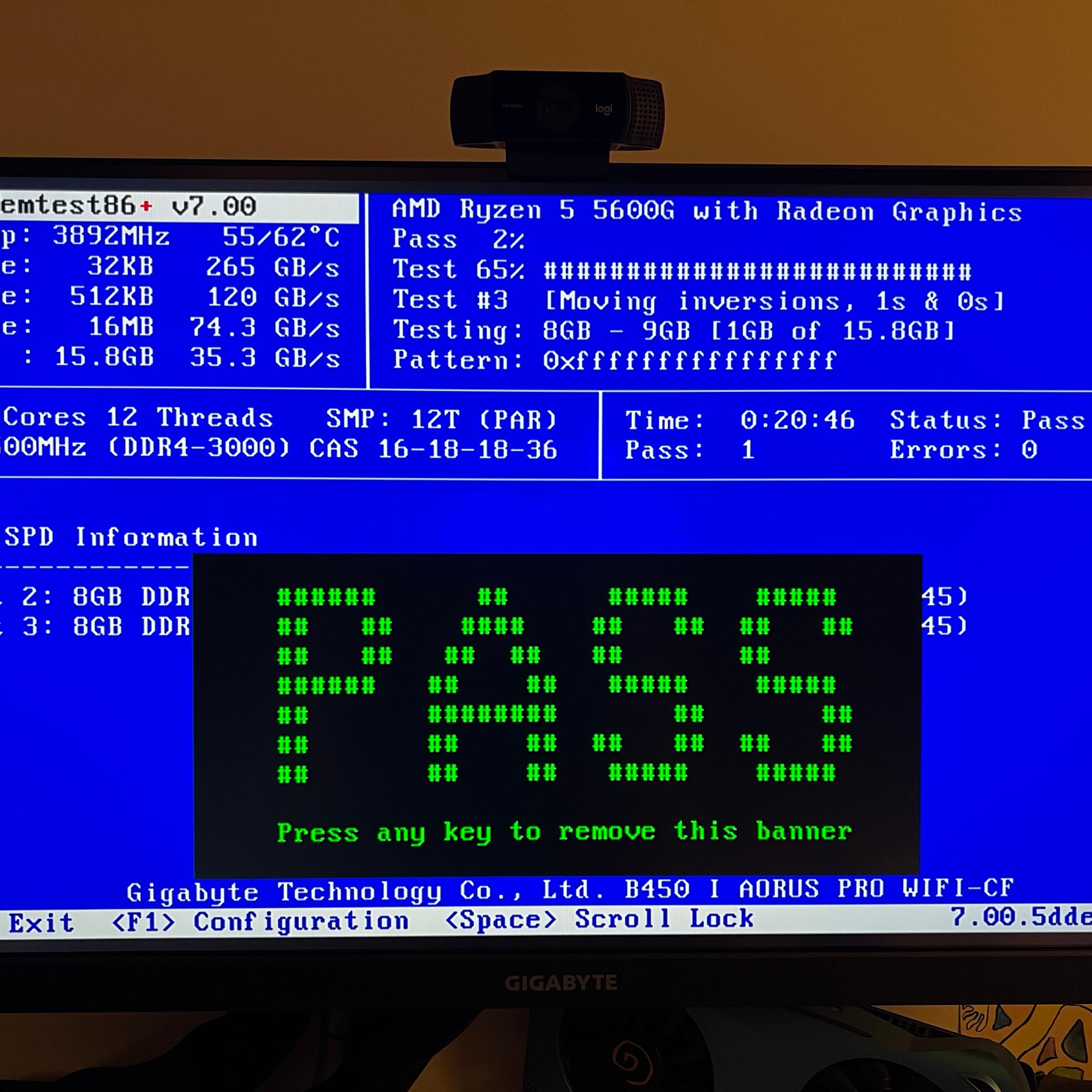 Patriot Viper 4 Series DDR4 16GB (2 x 8GB) C16 3000MHz Kit