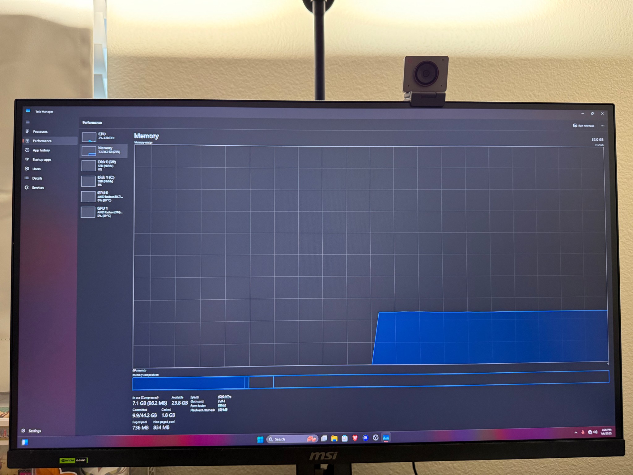 Ryzen 7 7700X / RX 7900 XT / 32GB DDR5 / 1TB SSD