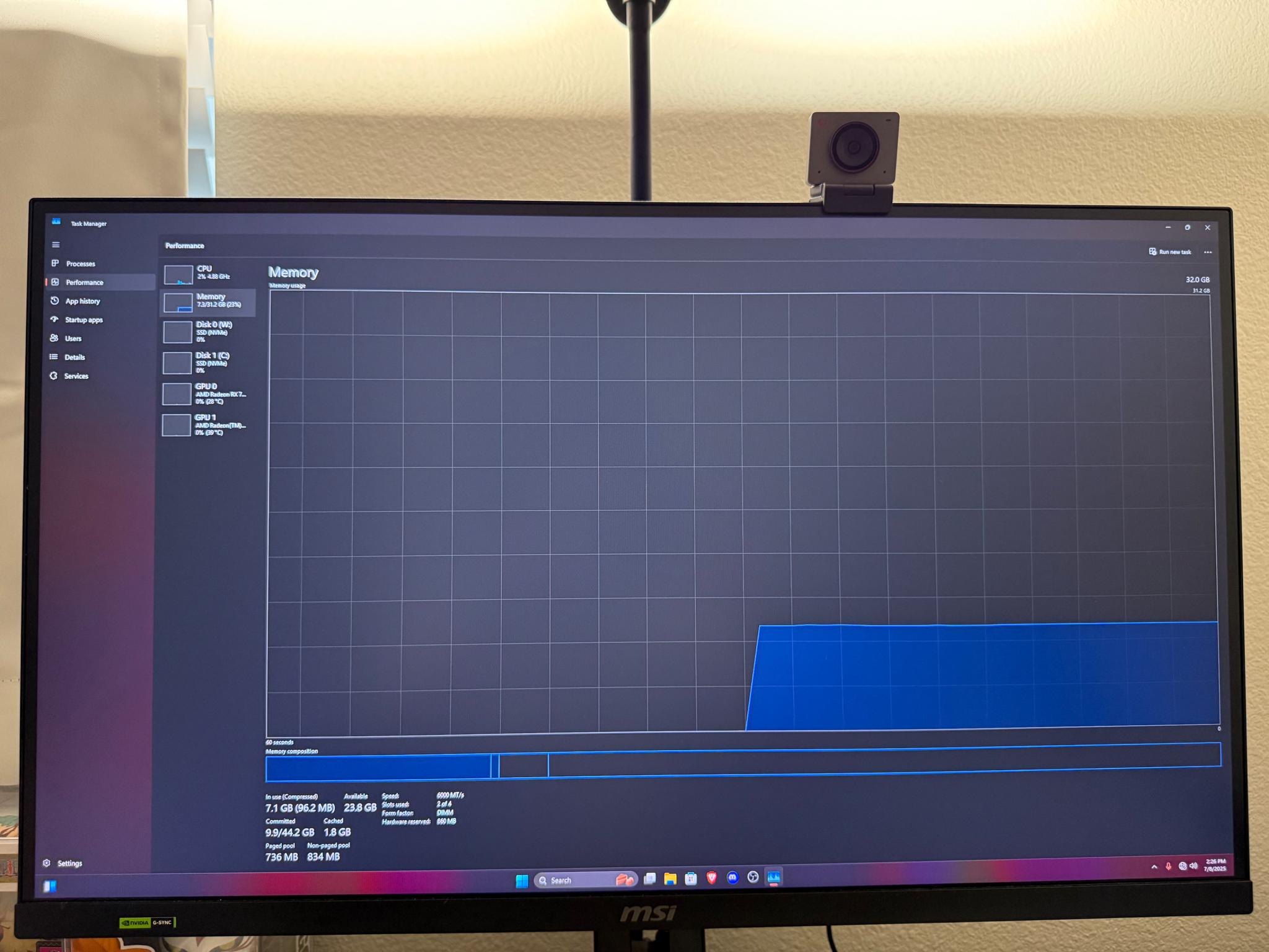 Ryzen 7 7700X / RX 7900 XT / 32GB DDR5 / 1TB SSD