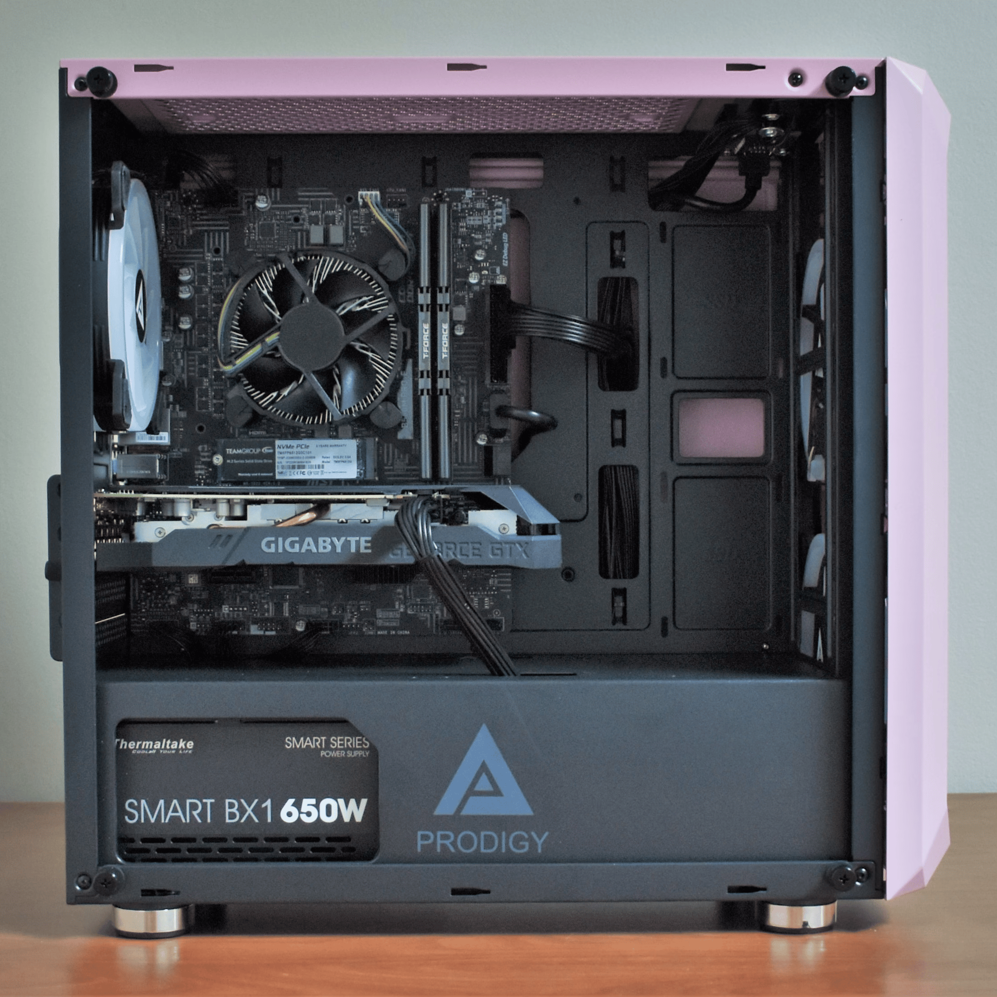 BA Gaming Rigs Tier 1 1080p Gaming PC (Pink), Brand New!!