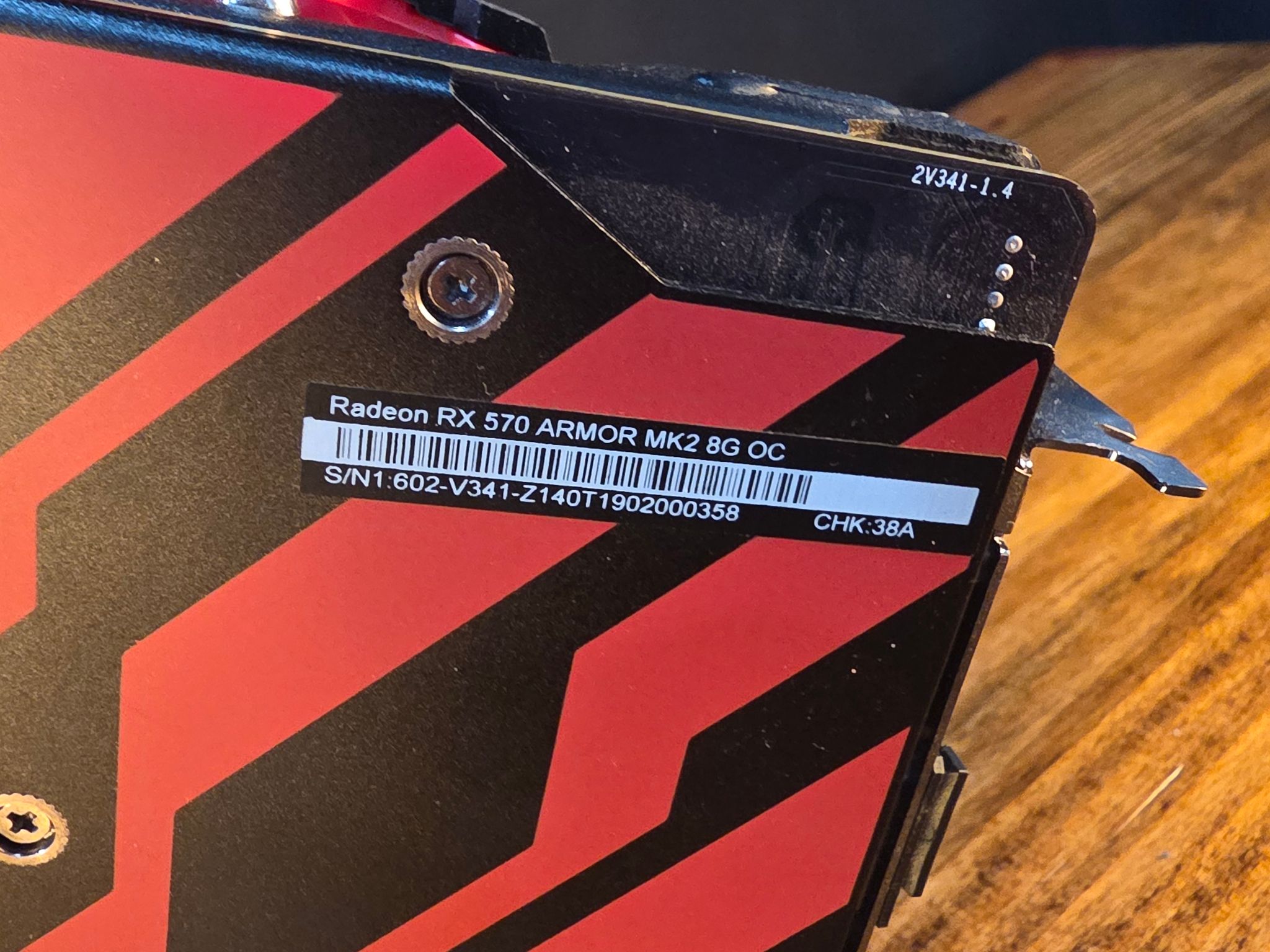 MSI ARMOR OC Radeon RX 570 8GB