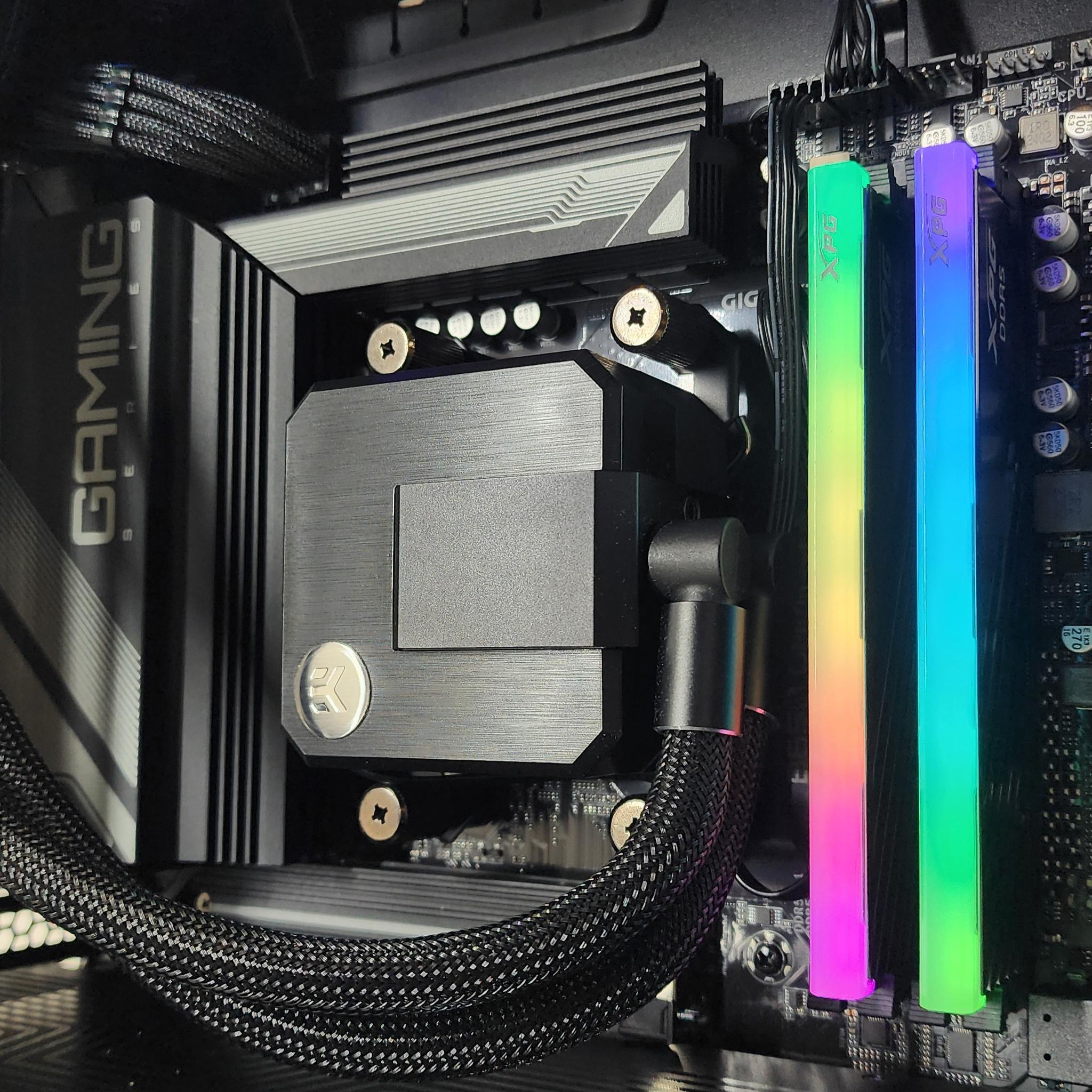 Gaming PC Ryzen 7 9700X 32GB RAM 2TB SSD RX 9070 XT 16GB Windows 11 Computer