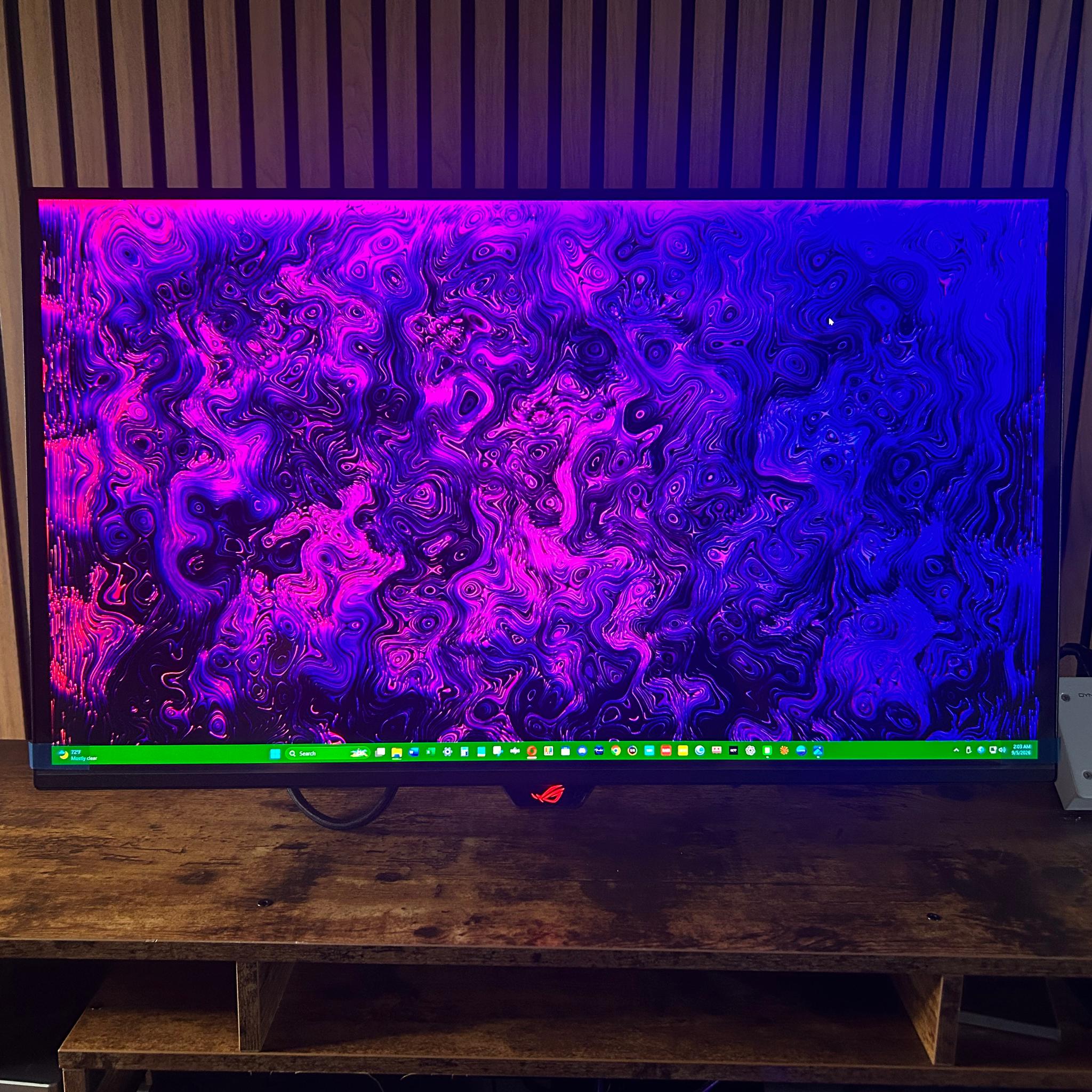 ASUS ROG Strix QD-OLED (240hz) 4K (3840x2160) Gaming Monitor (PG27UCDM) (ONLY 3 DAYS USED)