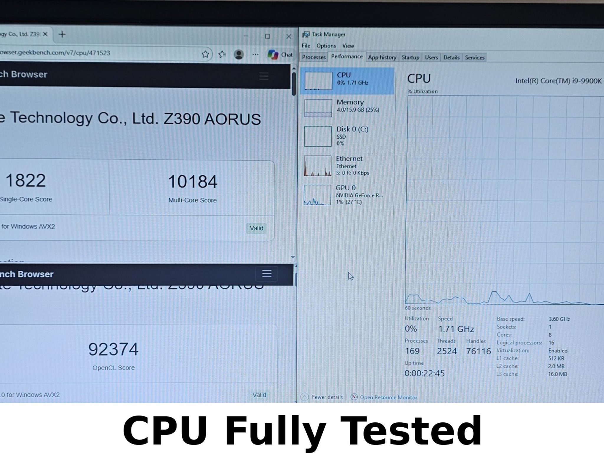 Intel Core i9-9900K LGA1151