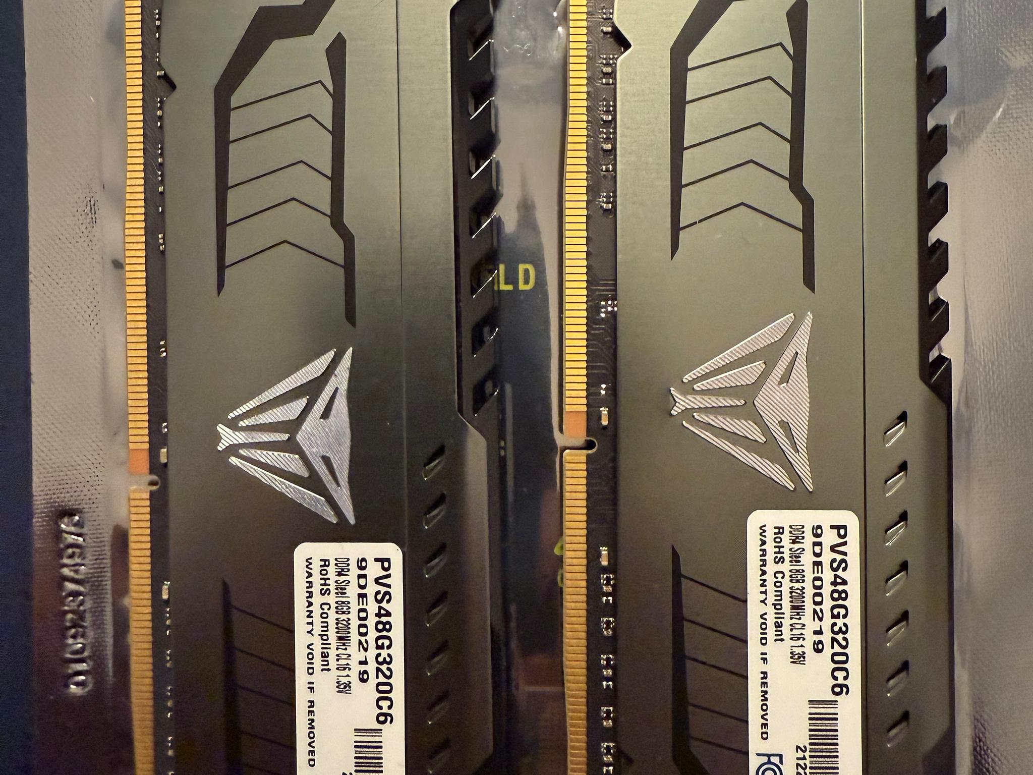 Patriot Viper 16GB 3200 MHZ RAM