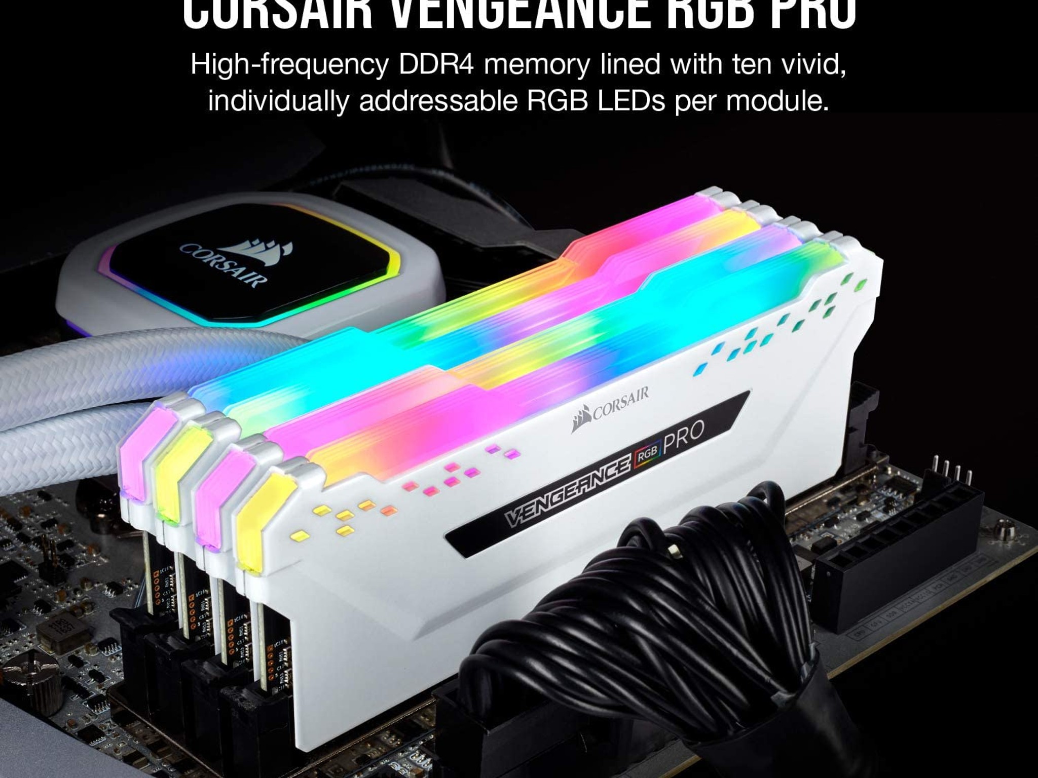 Corsair Vengeance Pro RGB 32gb (4x8gb) DDR4-2666mhz RAM