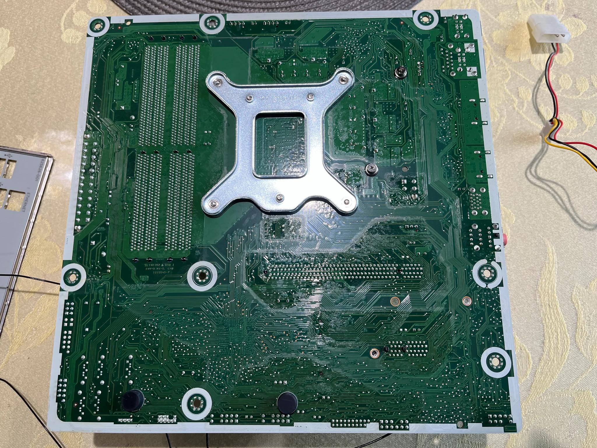 HP Thimphu Motherboard with i7-7700 CPU, 16GB DDR4 RAM, Wi-Fi & Red RGB Fan