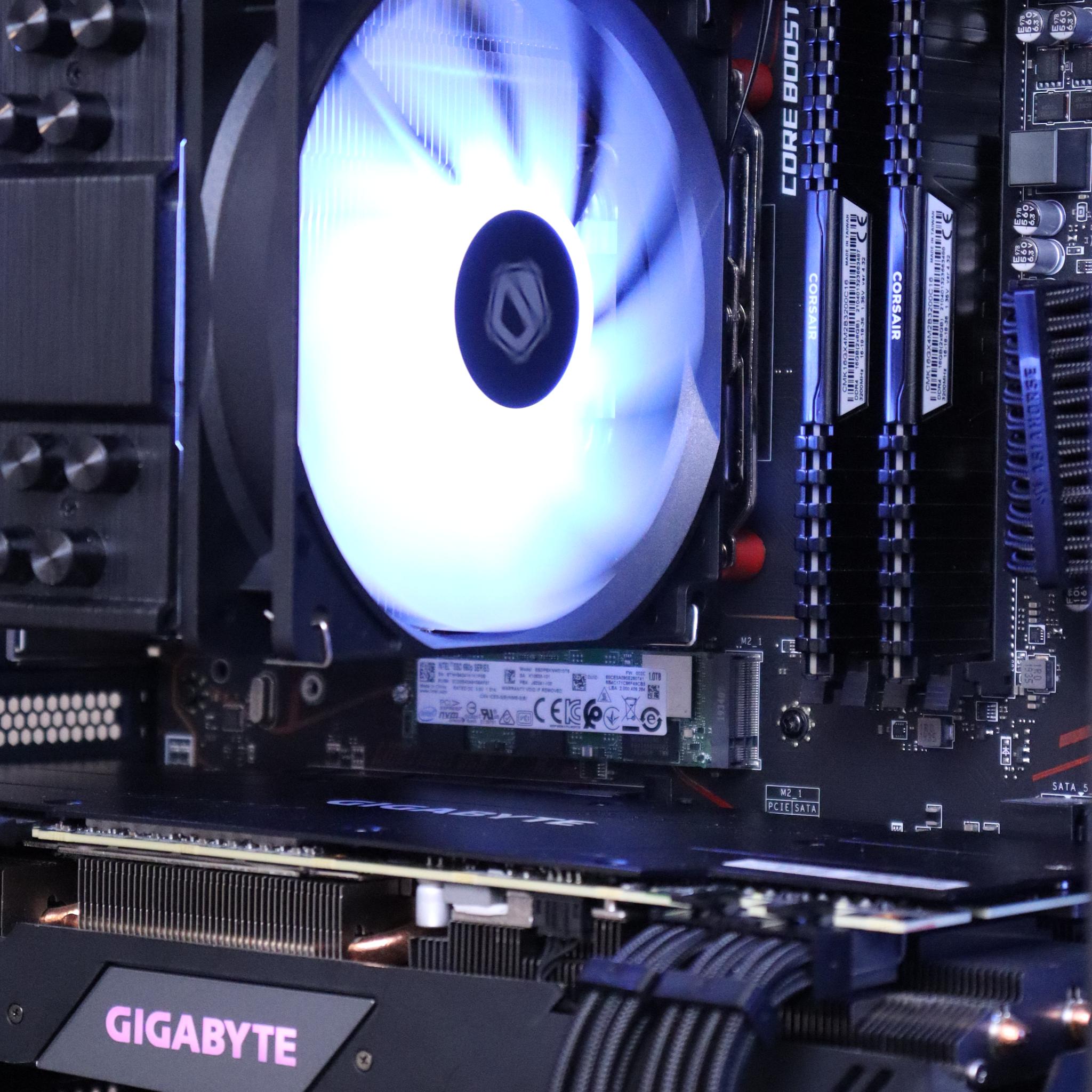 Black RGB Gaming PC | Ryzen 5 3600 - RTX 2070 Super - 1TB SSD