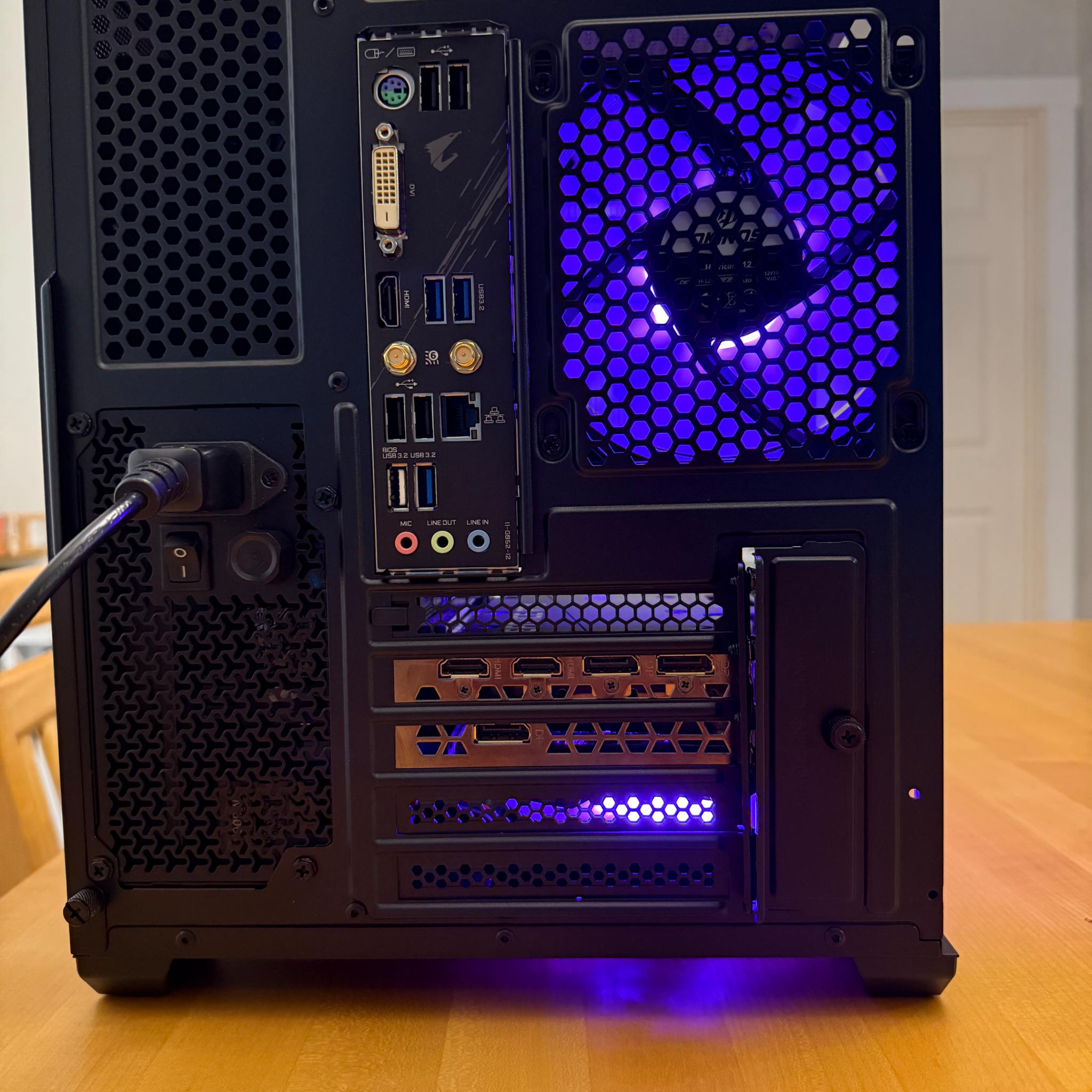 🖤😩| RTX 3080, Ryzen 5 5600, 32gb Ram, 1tb SSD WiFi Equipped ARGB Gaming PC