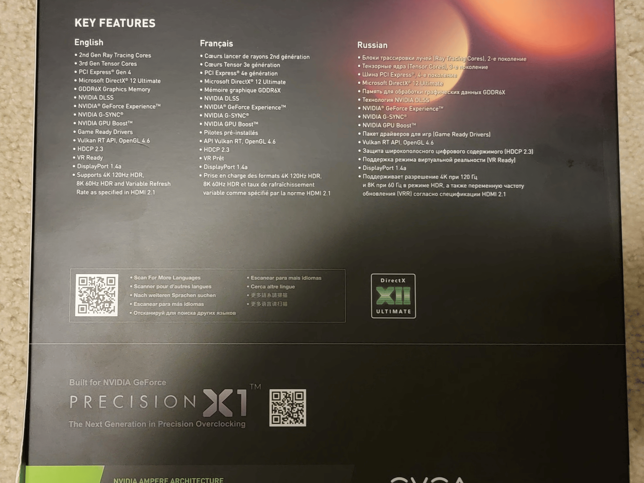 EVGA RTX 3080 TI FTW3 Ultra 12GB GDDR6X Like New With Original Box