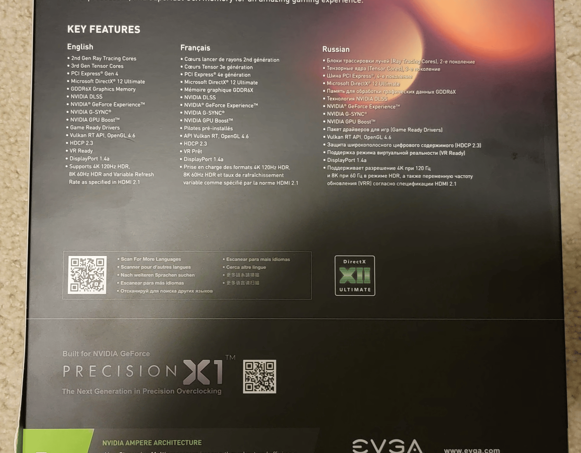 EVGA RTX 3080 TI FTW3 Ultra 12GB GDDR6X Like New With Original Box