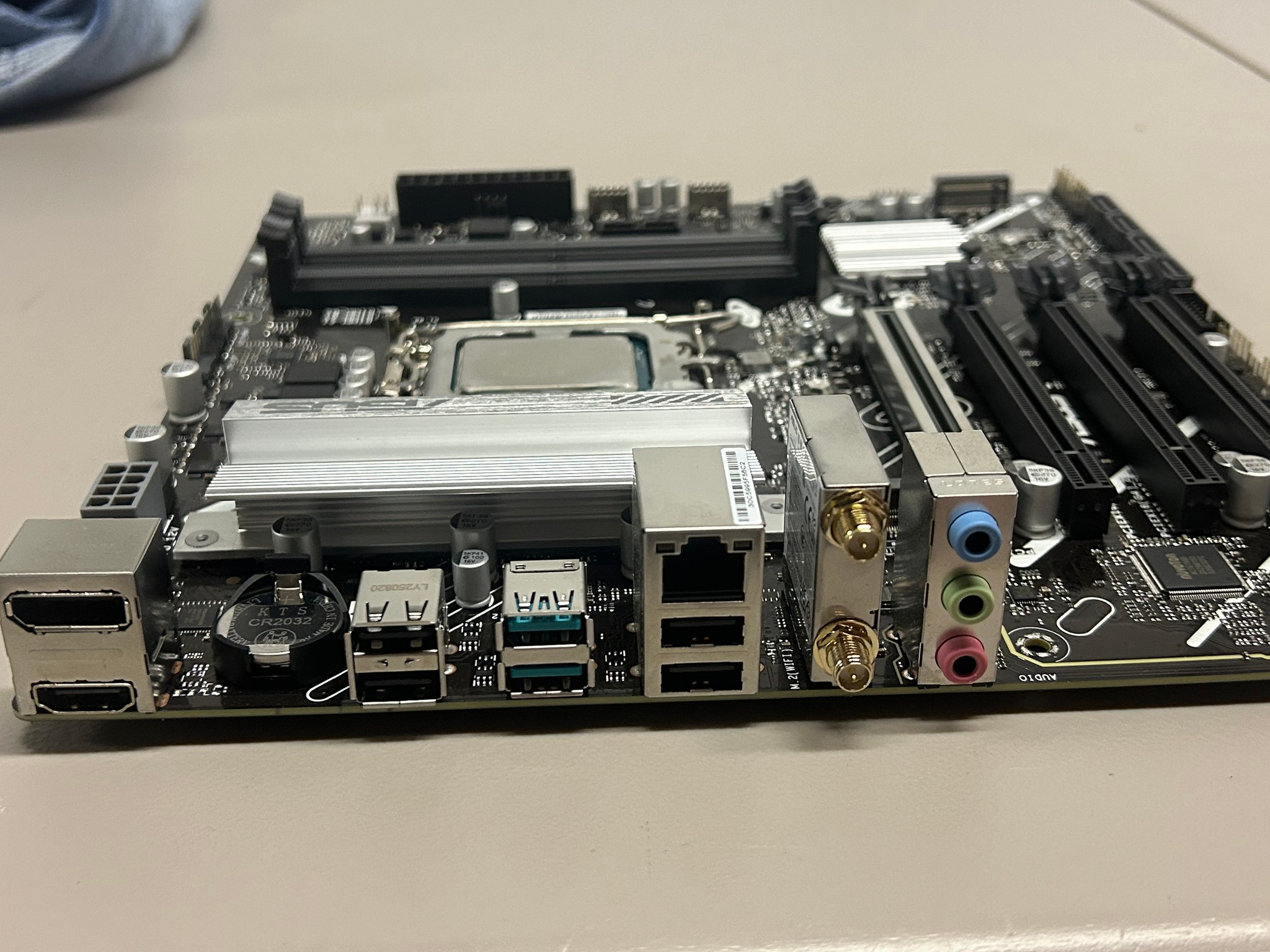 Intel i7-14700f Asus B760M Max Gaming Wifi Combo