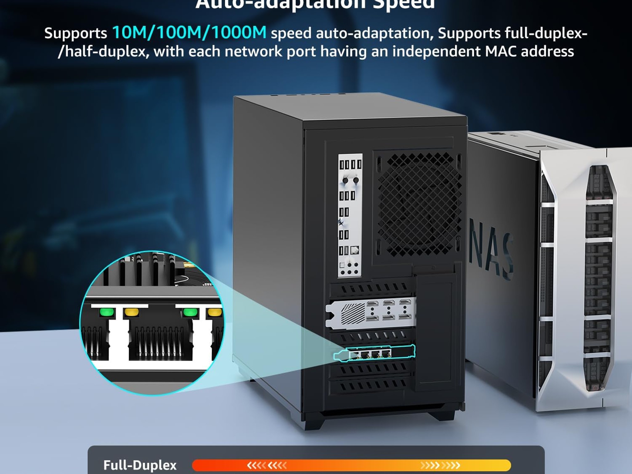 4 Port Gigabit Base-T Network Card Intel I350 Controller NICGIGA 4 Port 1G PCIe Ethernet Adapter NIC