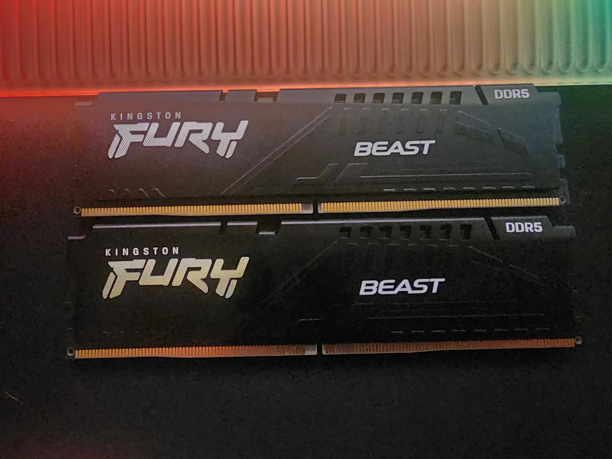 Kingston FURY Beast 32GB (2 x 16GB) DDR5 5200 Non RGB
