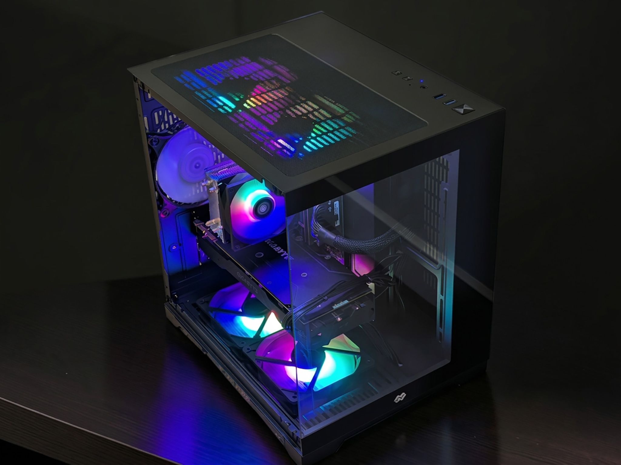 🔥 GeForce GTX 1080 Custom Gaming PC, Intel Core i5-8400, 16GB RAM, 512GB NVMe SSD, WIFI, Win 11 Pro