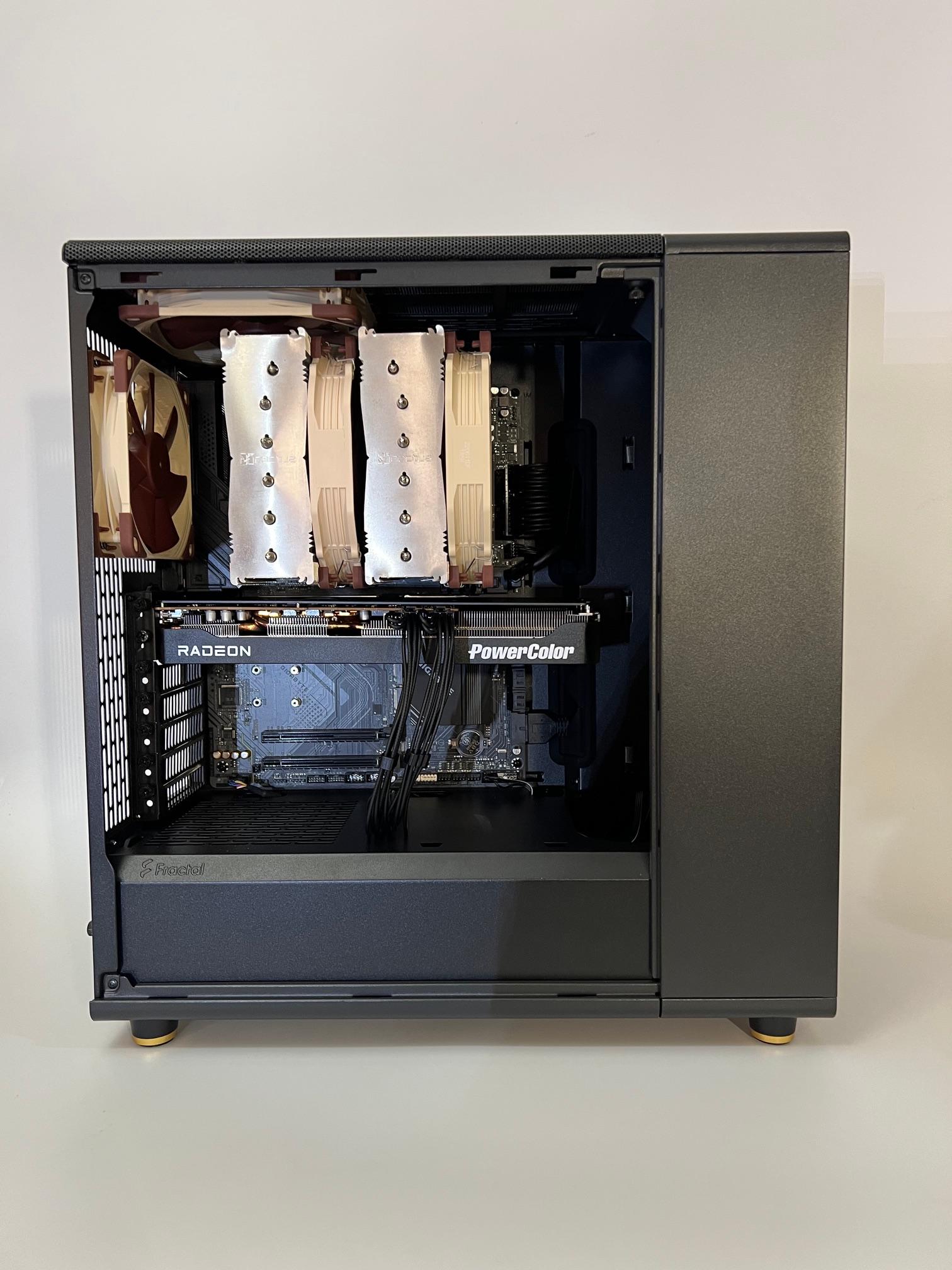 Radeon RX 9070 XT Custom Gaming PC - Ryzen 7 7800X3D, 32GB RAM, 2TB NVMe SSD
