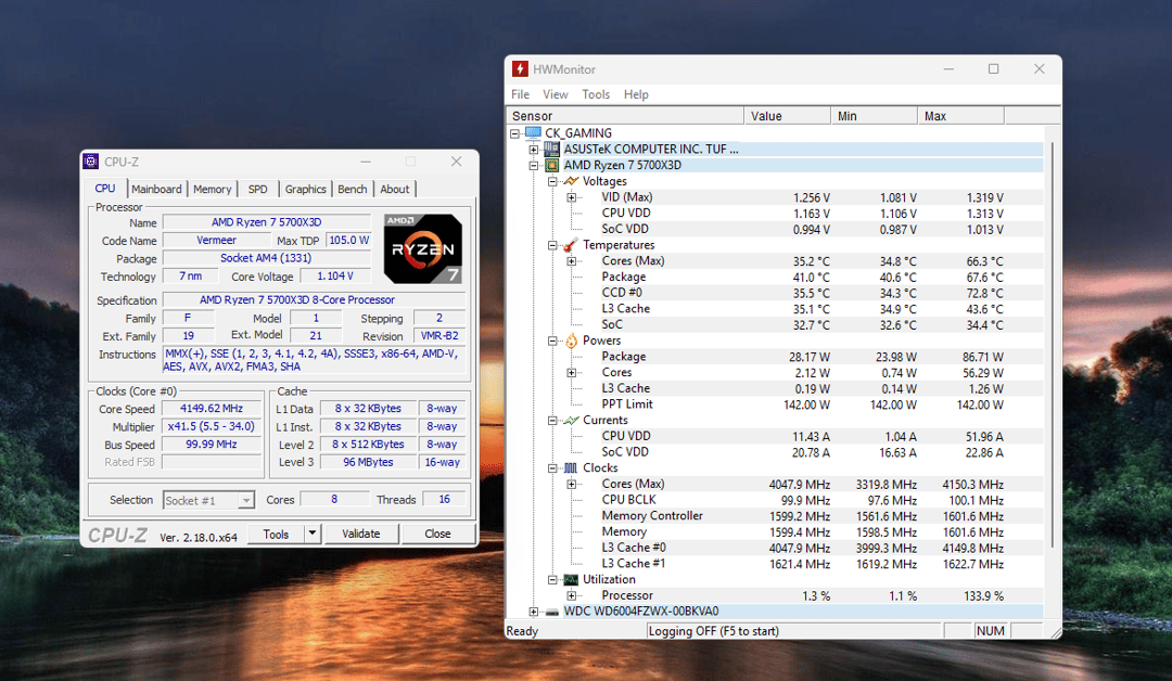 AMD Ryzen 7 5700X3D | Jawa
