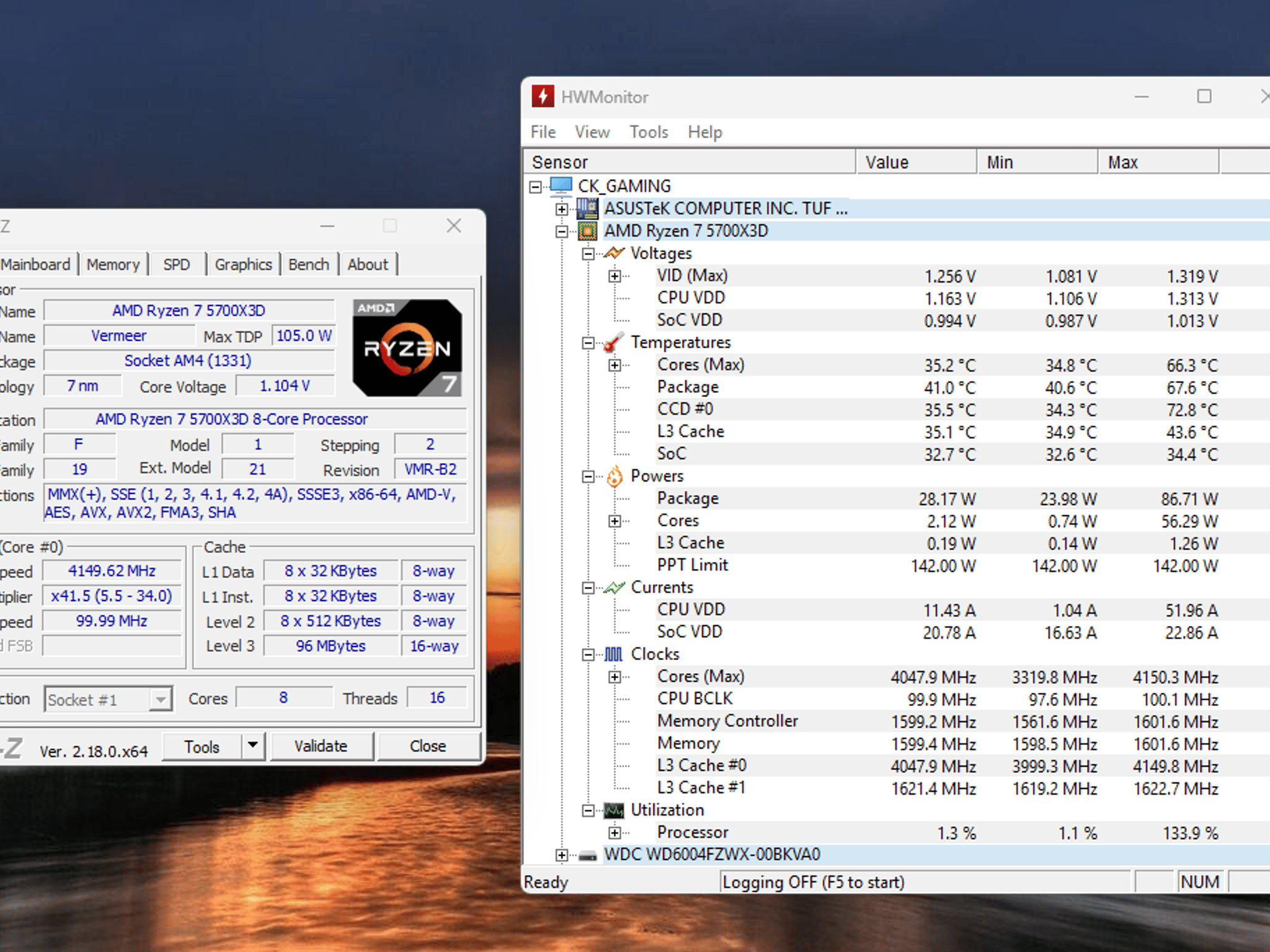 AMD Ryzen 7 5700X3D