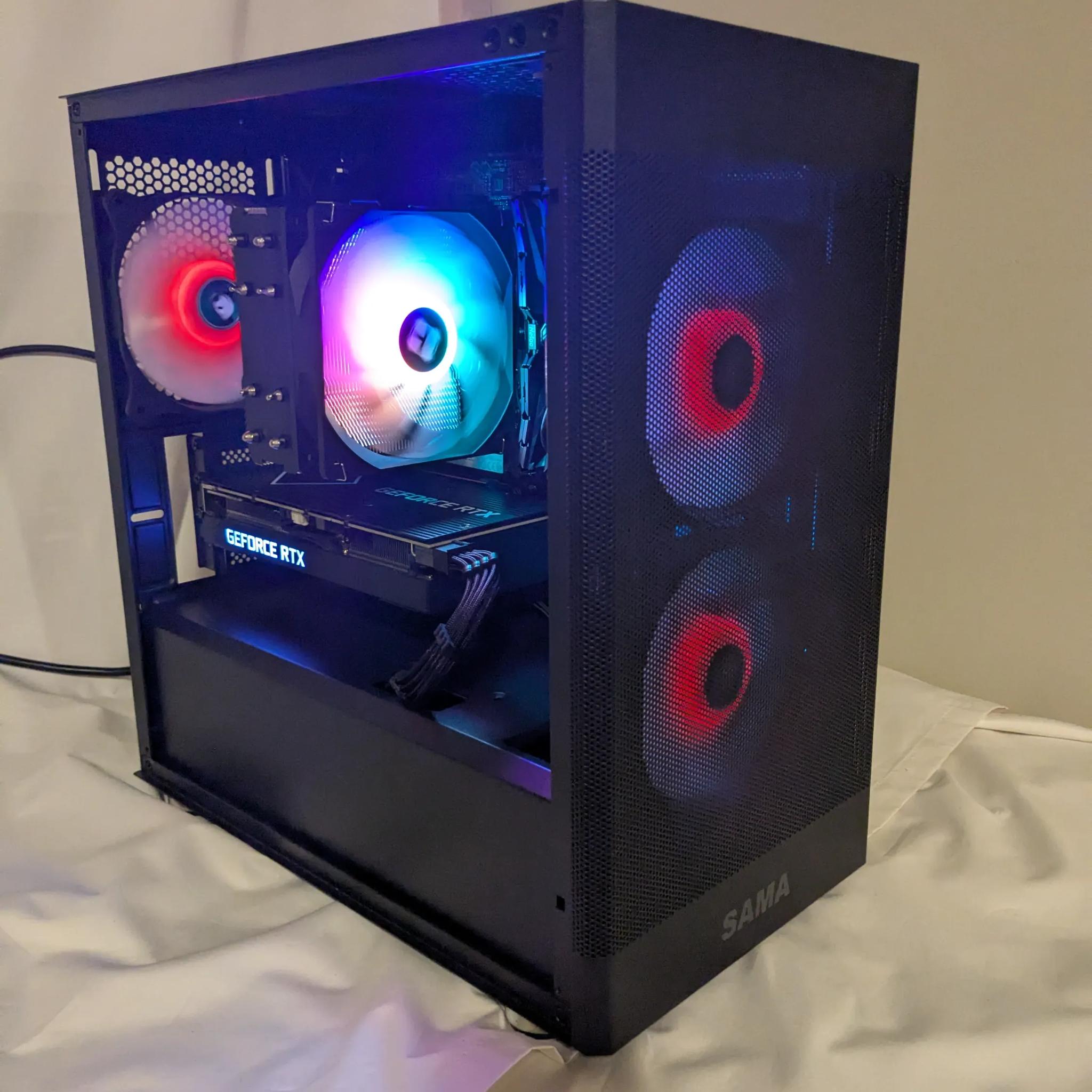 RTX 3060 TI Gaming PC | RYZEN 5 3600 | 16 GB RAM | WIFI