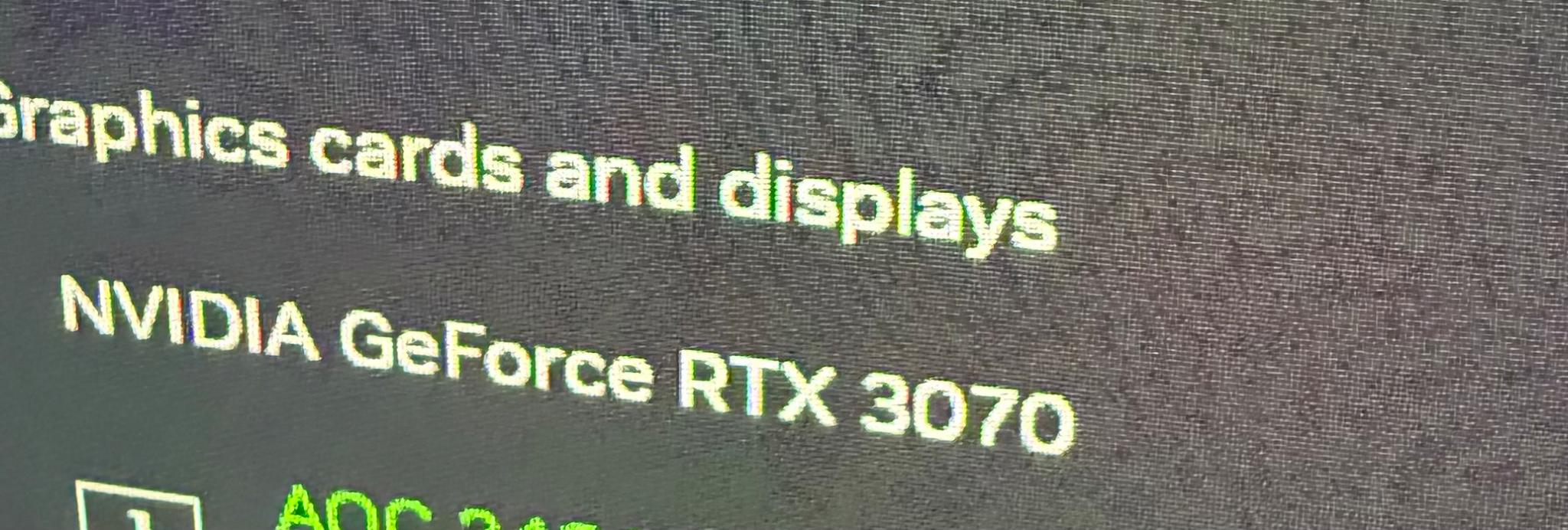Nvidia GeForce RTX 3070 FE