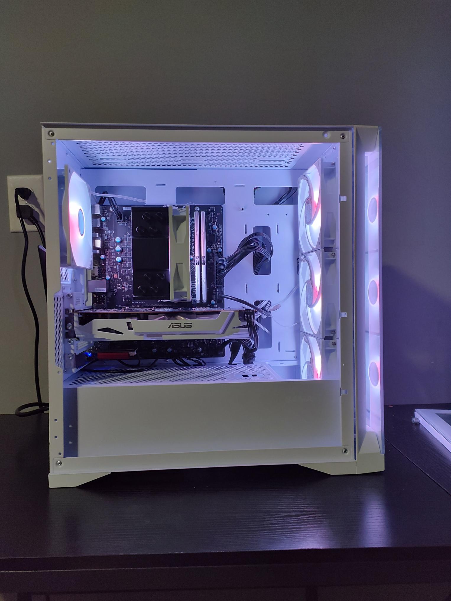 Custom Gaming PC Build read description.