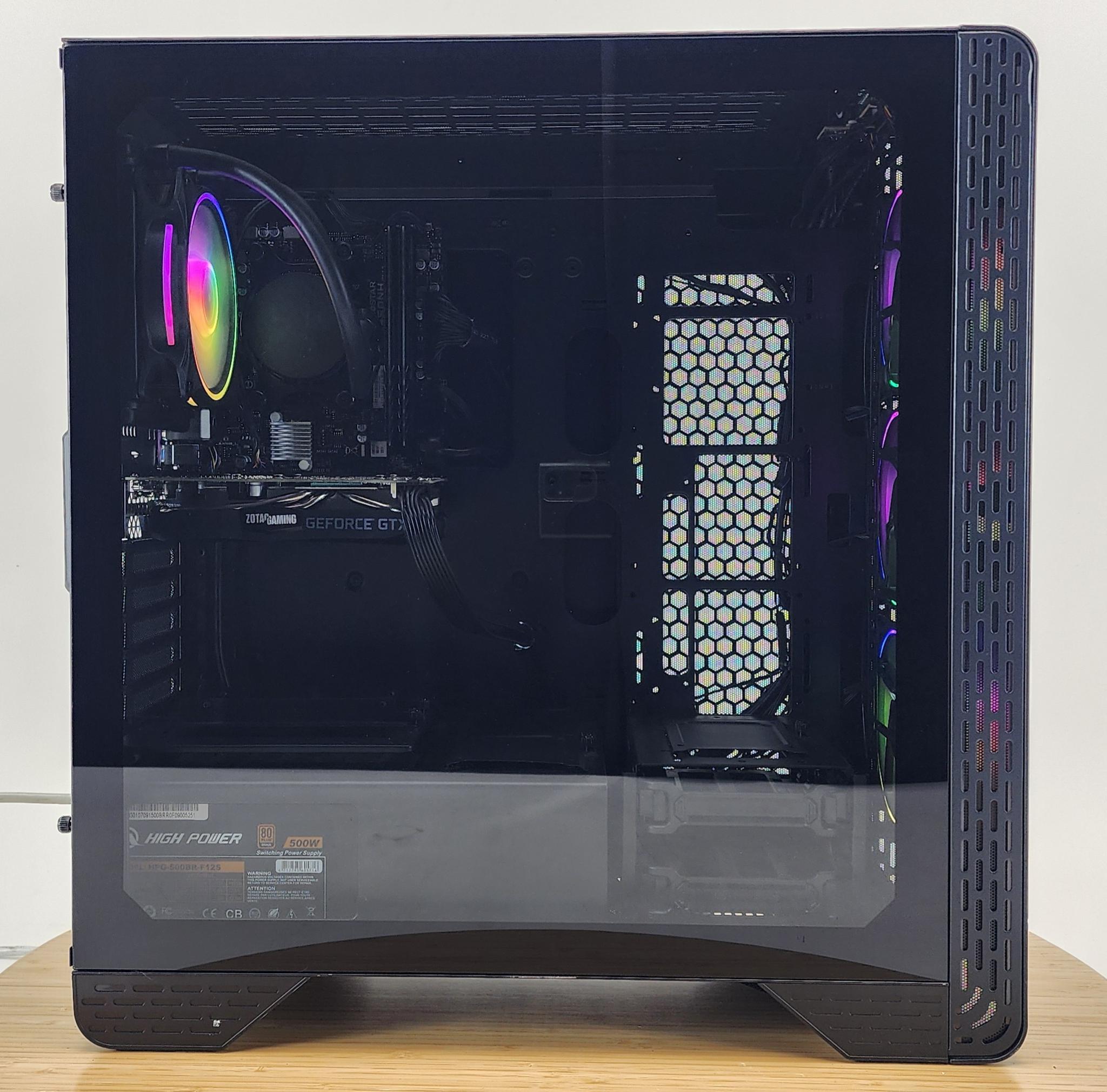 Gaming PC Ryzen 3 2300X 16GB RAM 500GB SSD GTX 1660 SUPER 6GB Win11 Computer