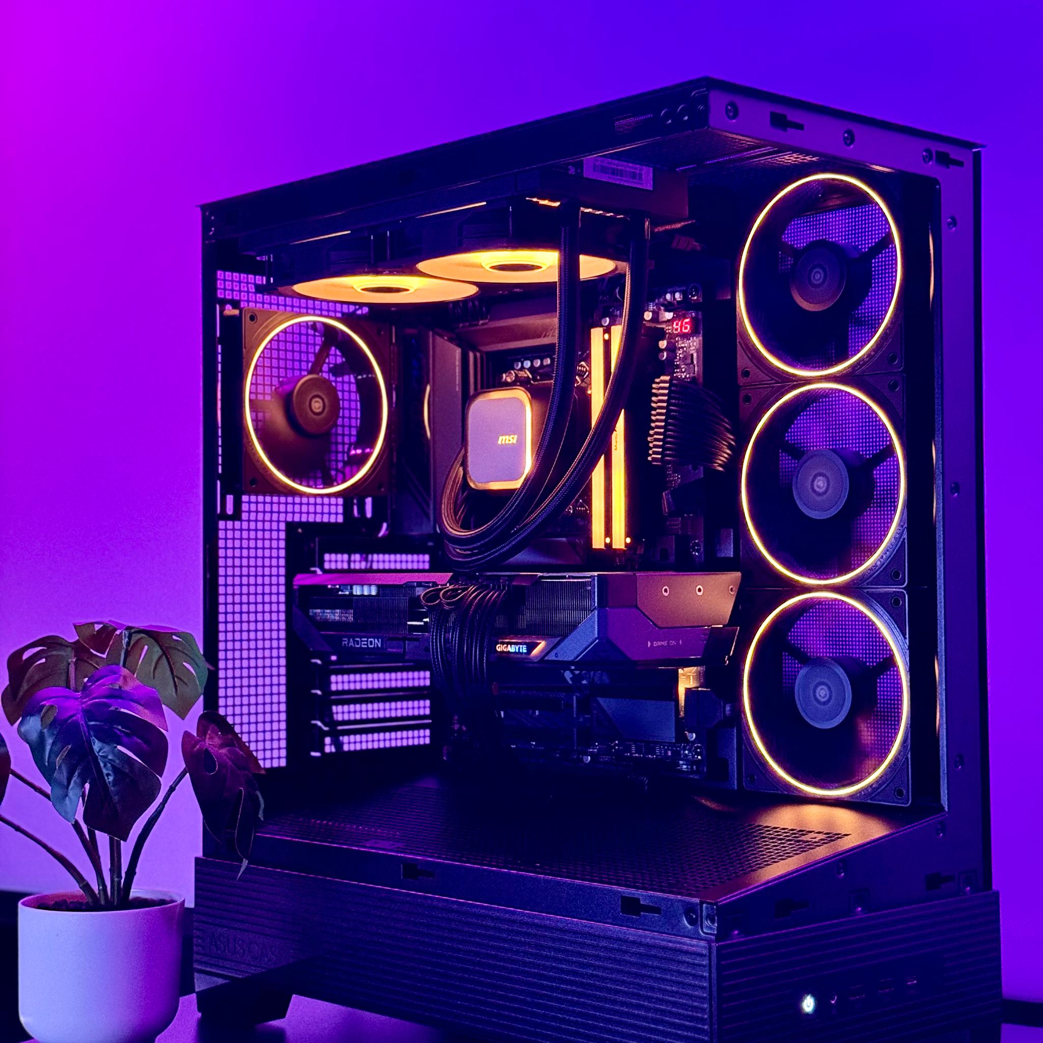 LOCK IN 🥜🔥 RX 9070 XT 16GB | Ryzen 7700X | 32GB DDR5 6400MHz CL32 | 2TB SSD m.2 | Win 11 Pro | WiFi7