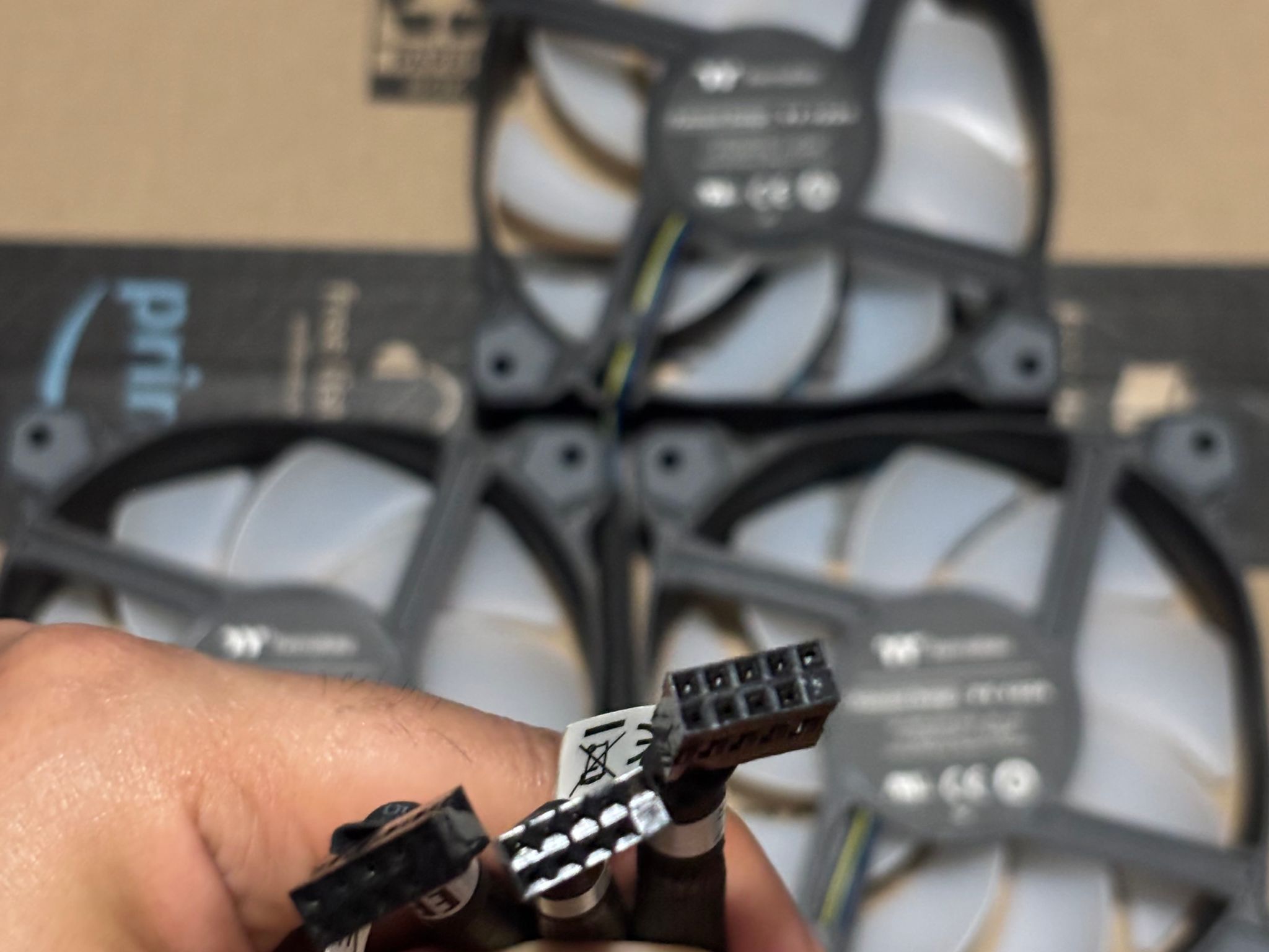Pure Plus RGB TT Premium Edition 56.45 CFM 120 mm Fans 3-Pack